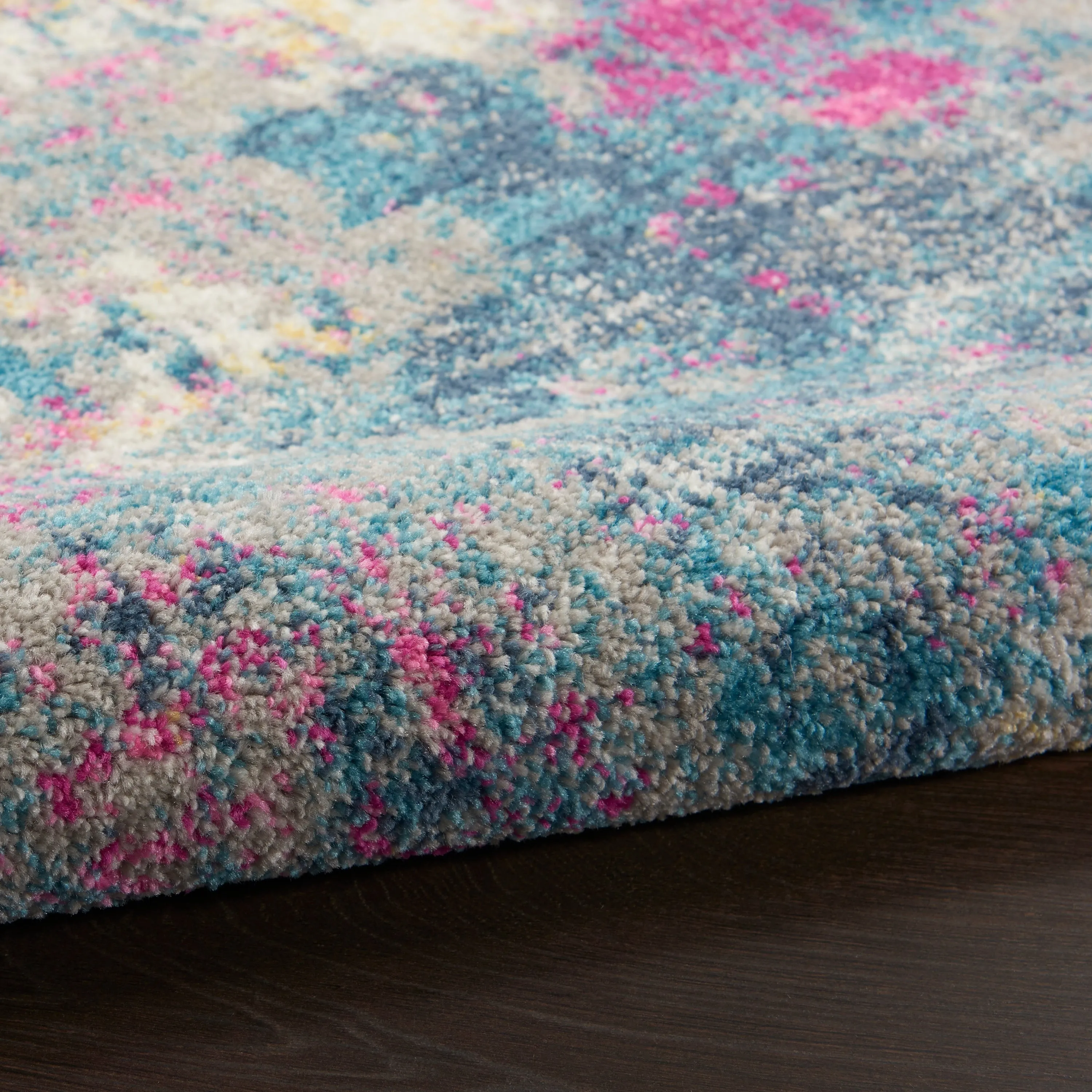 Nourison Passion Abstract Watercolor Multicolor Area Rug