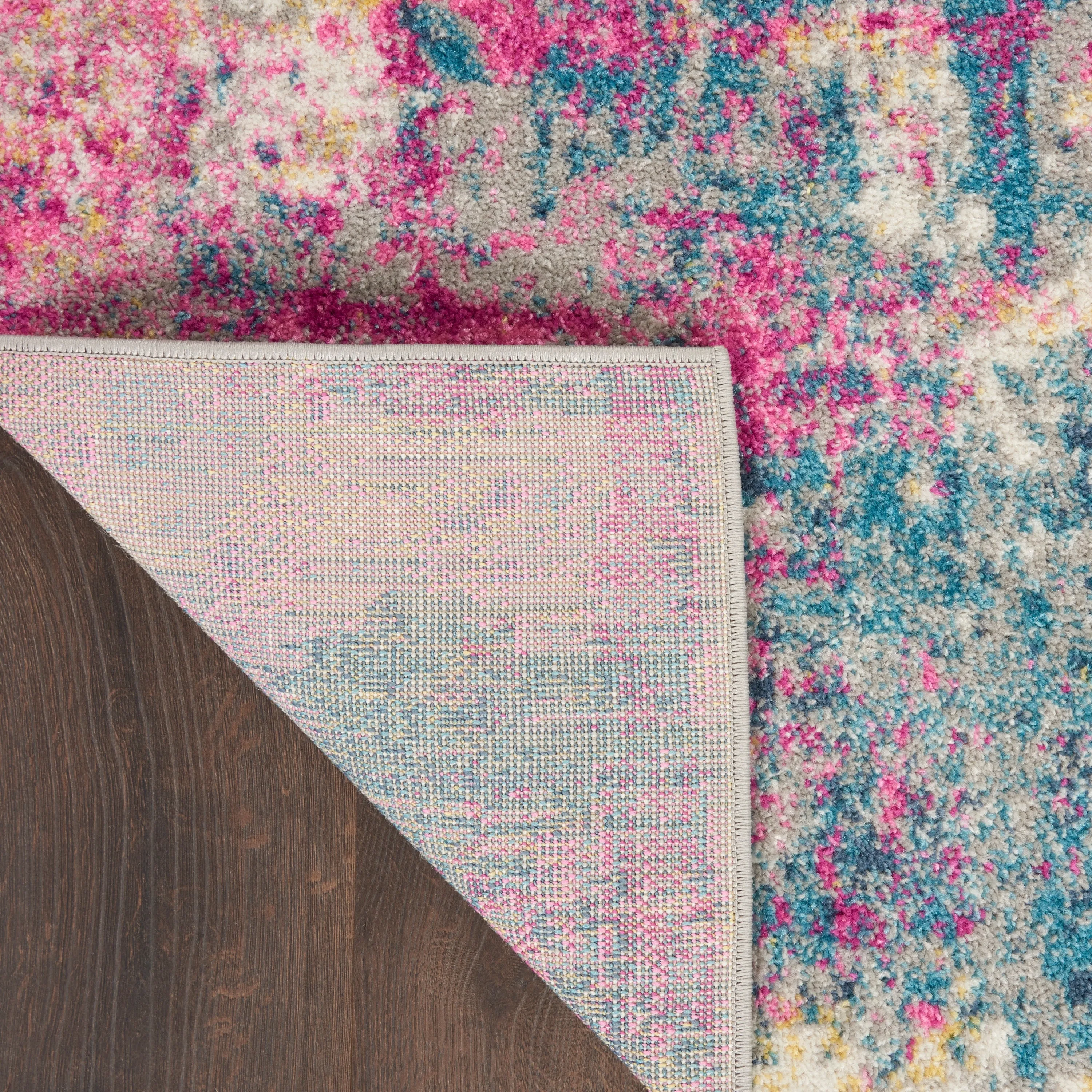 Nourison Passion Abstract Watercolor Multicolor Area Rug