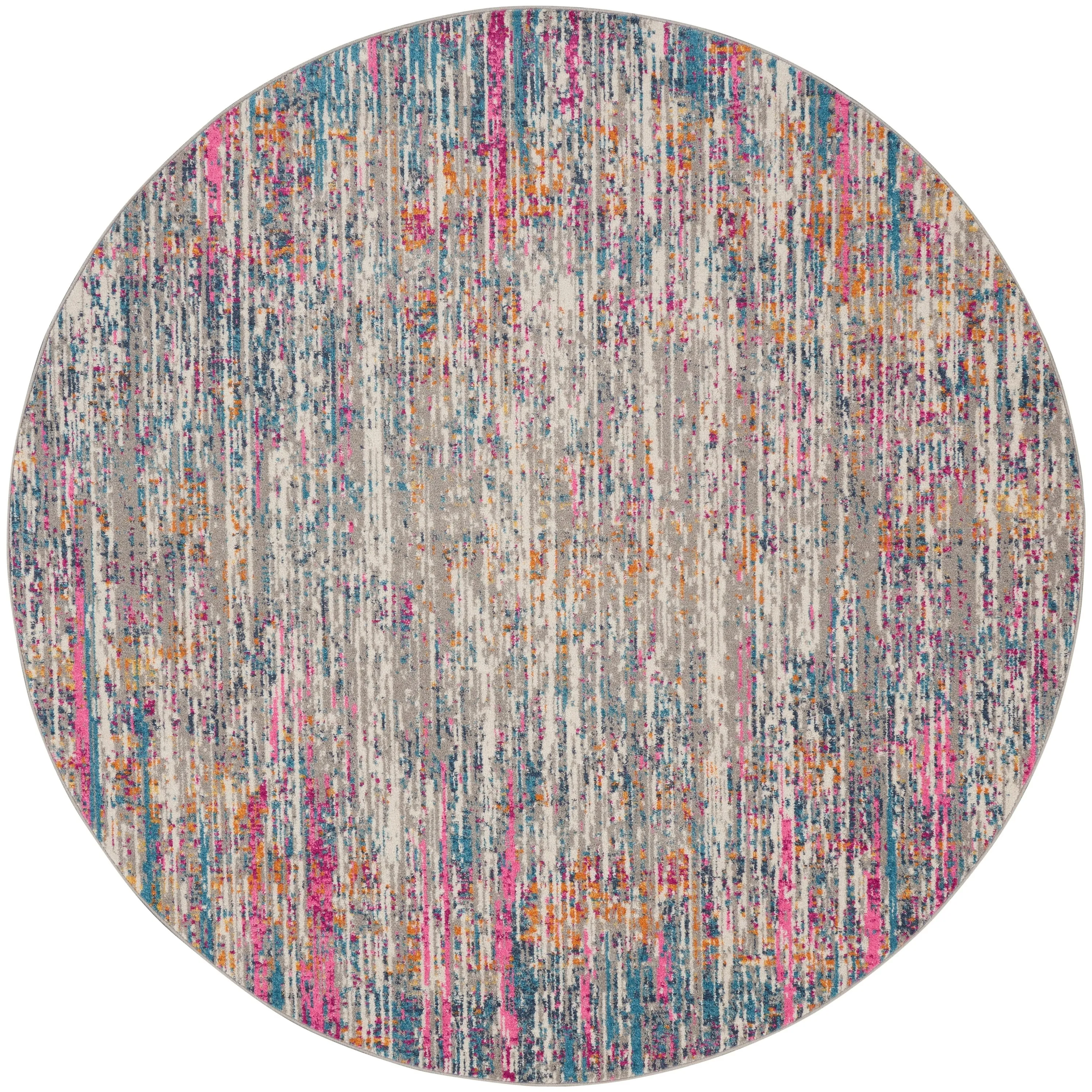 Nourison Passion Abstract Watercolor Multicolor Area Rug
