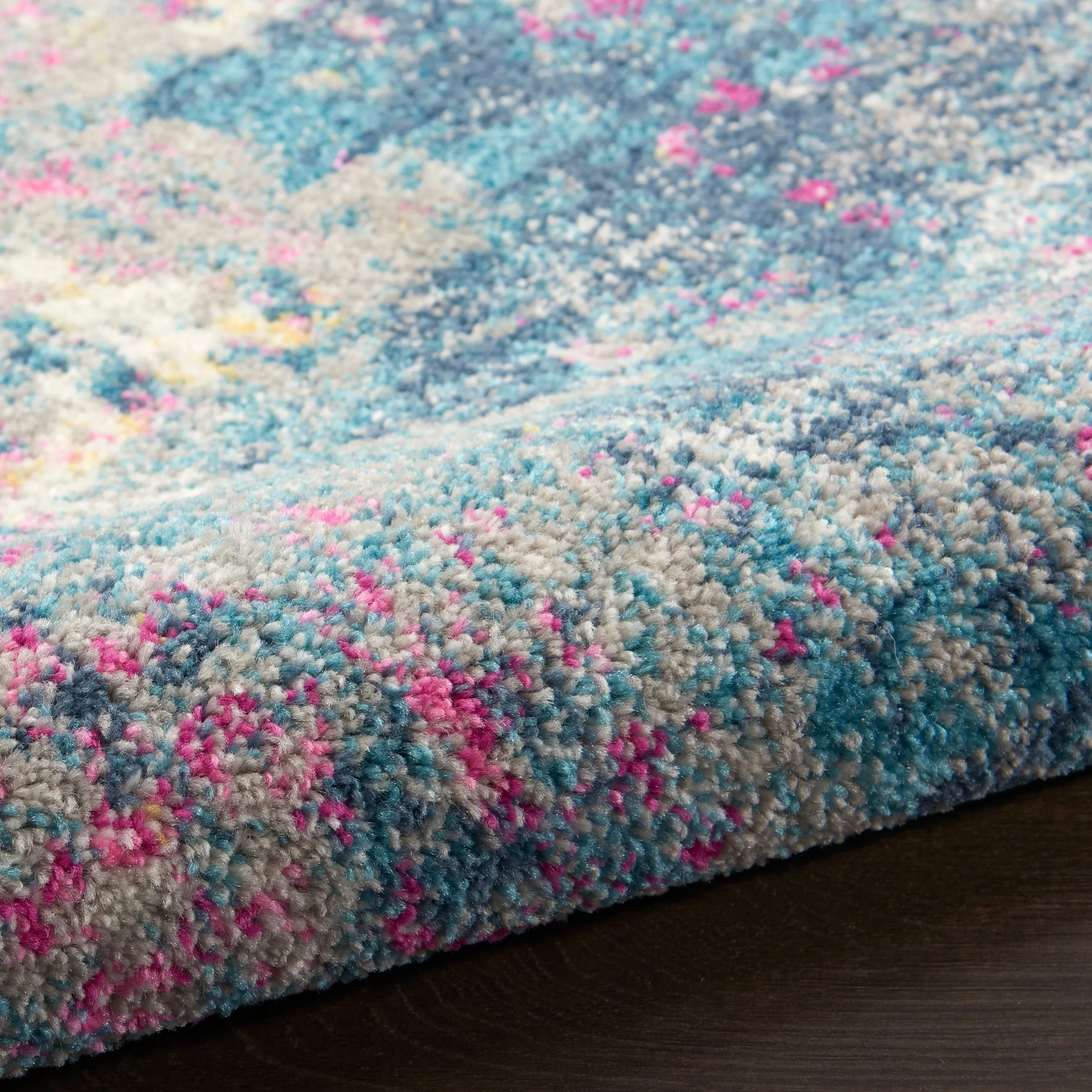 Nourison Passion Abstract Watercolor Multicolor Area Rug