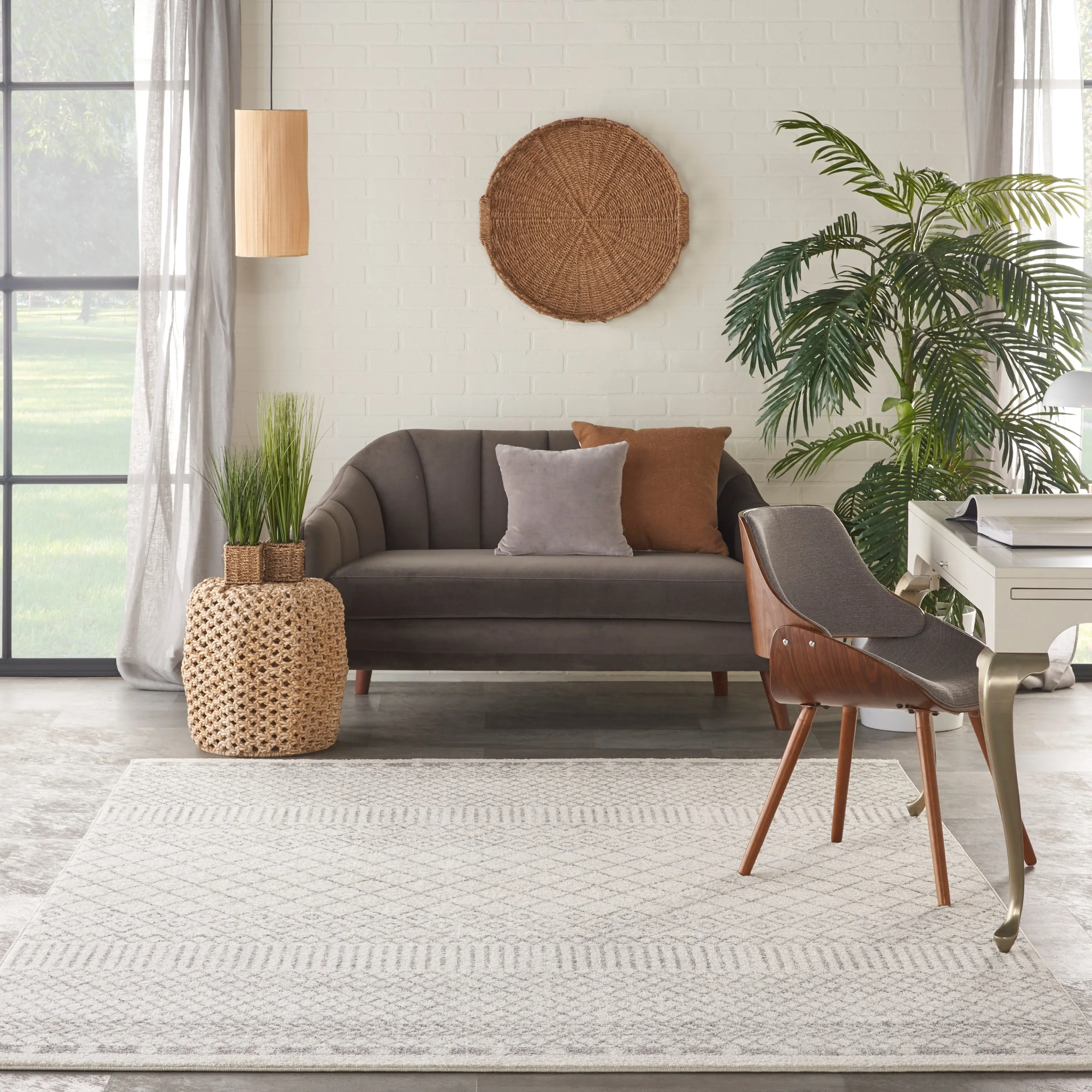 Nourison Passion Boho Geometric Tribal Area Rug