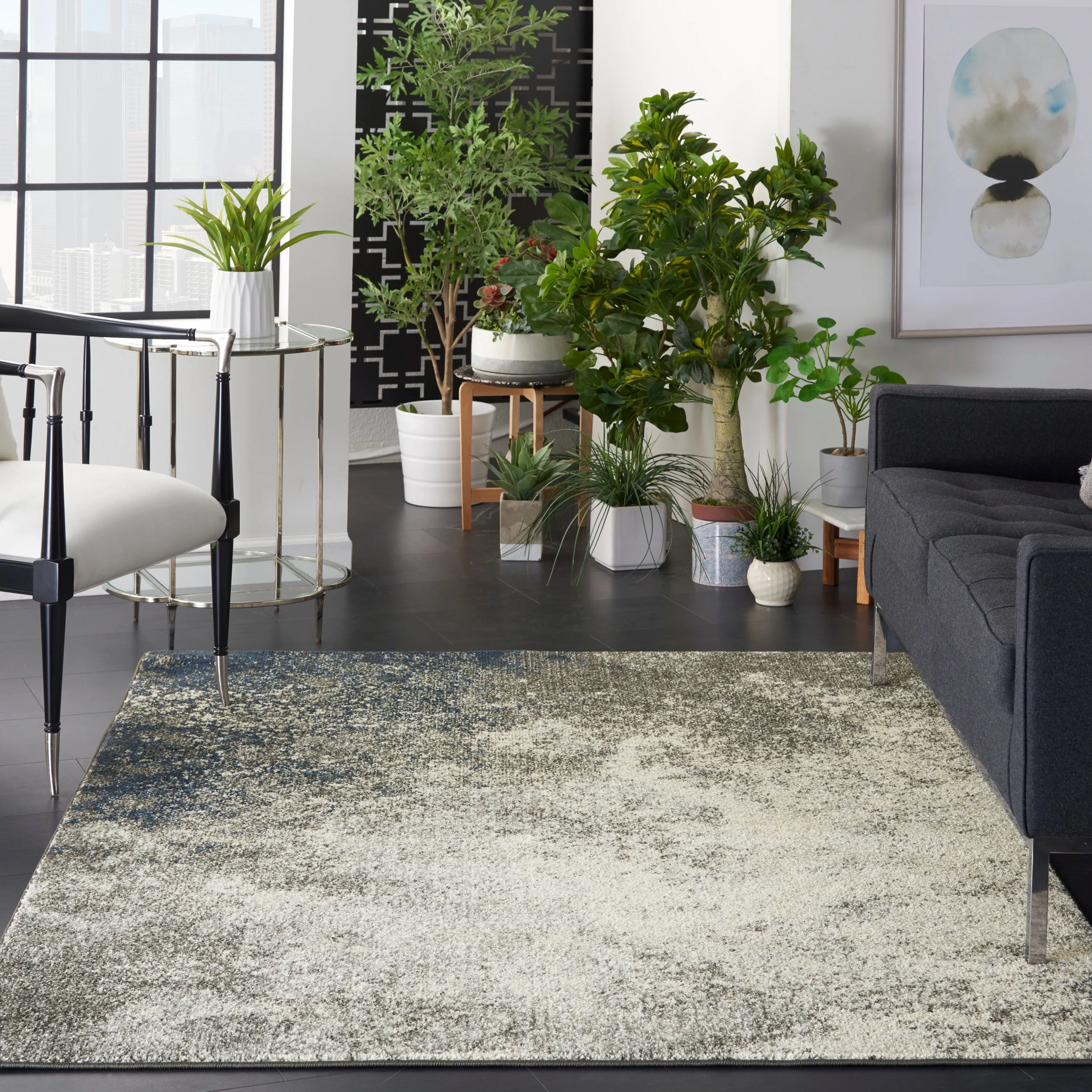 Nourison Passion Colorful Modern Abstract Area Rug