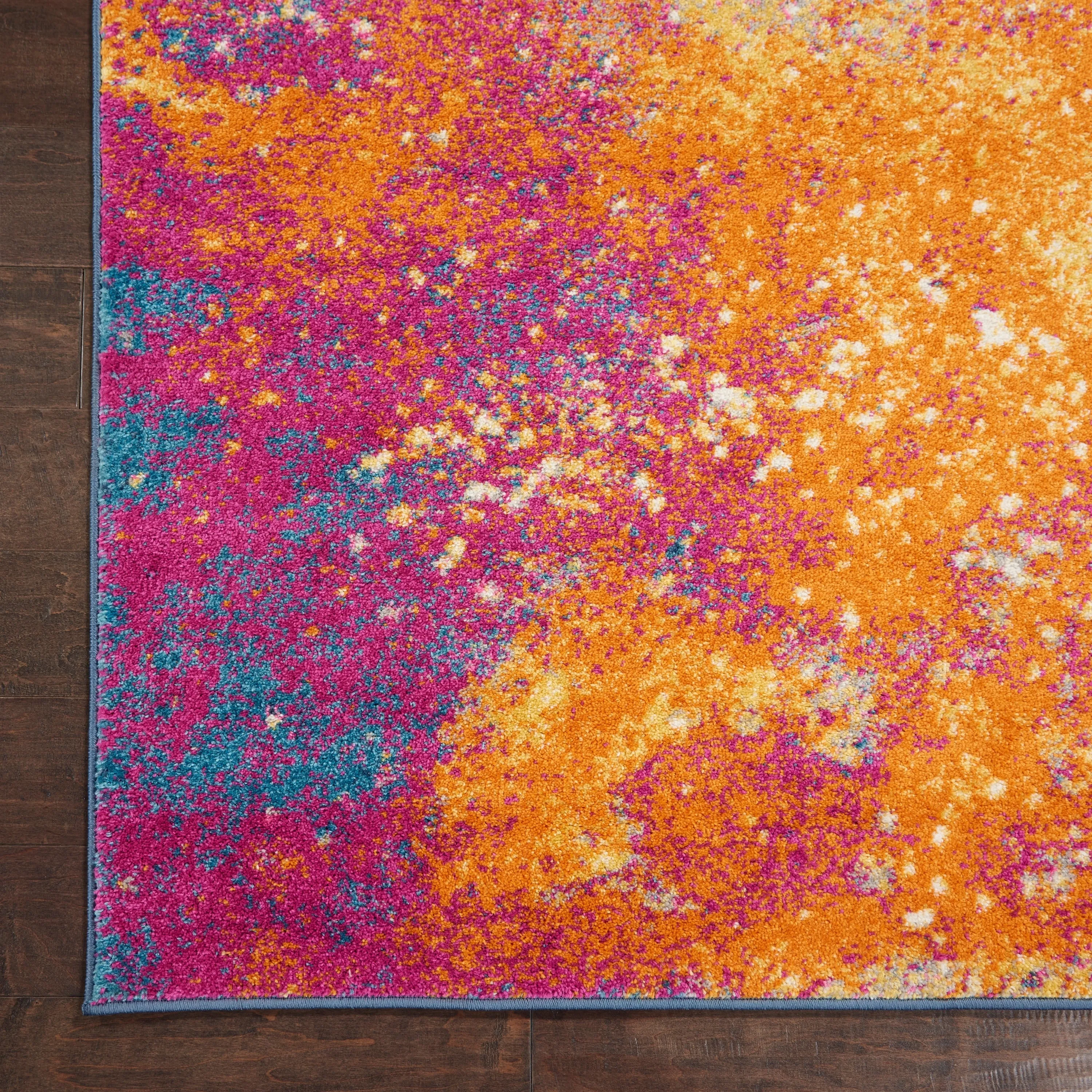 Nourison Passion Colorful Modern Abstract Area Rug