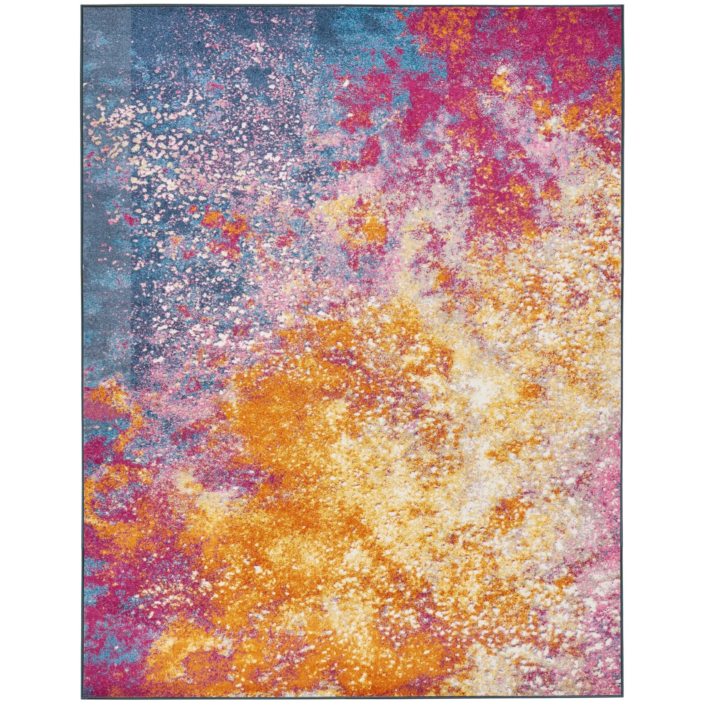 Nourison Passion Colorful Modern Abstract Area Rug