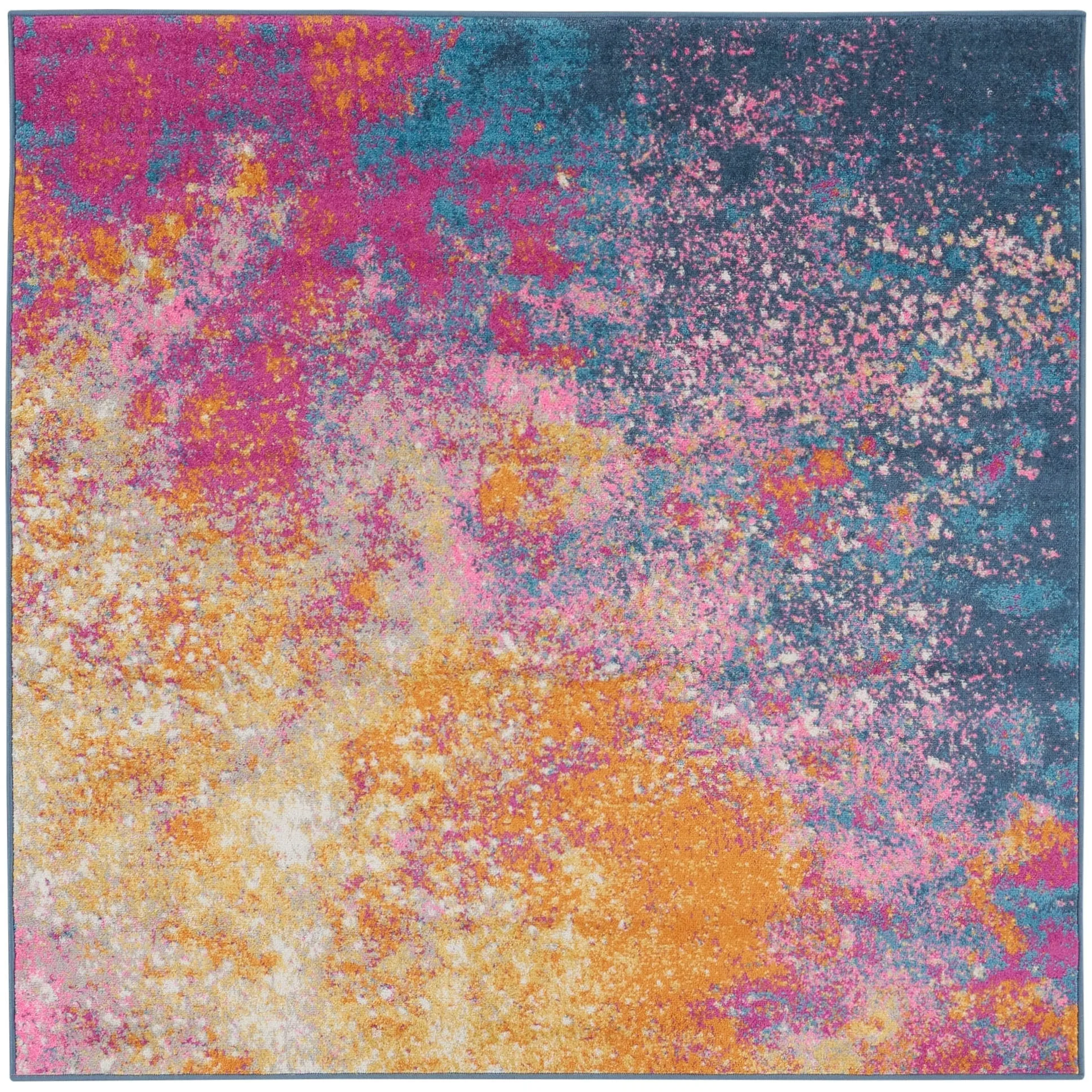 Nourison Passion Colorful Modern Abstract Area Rug