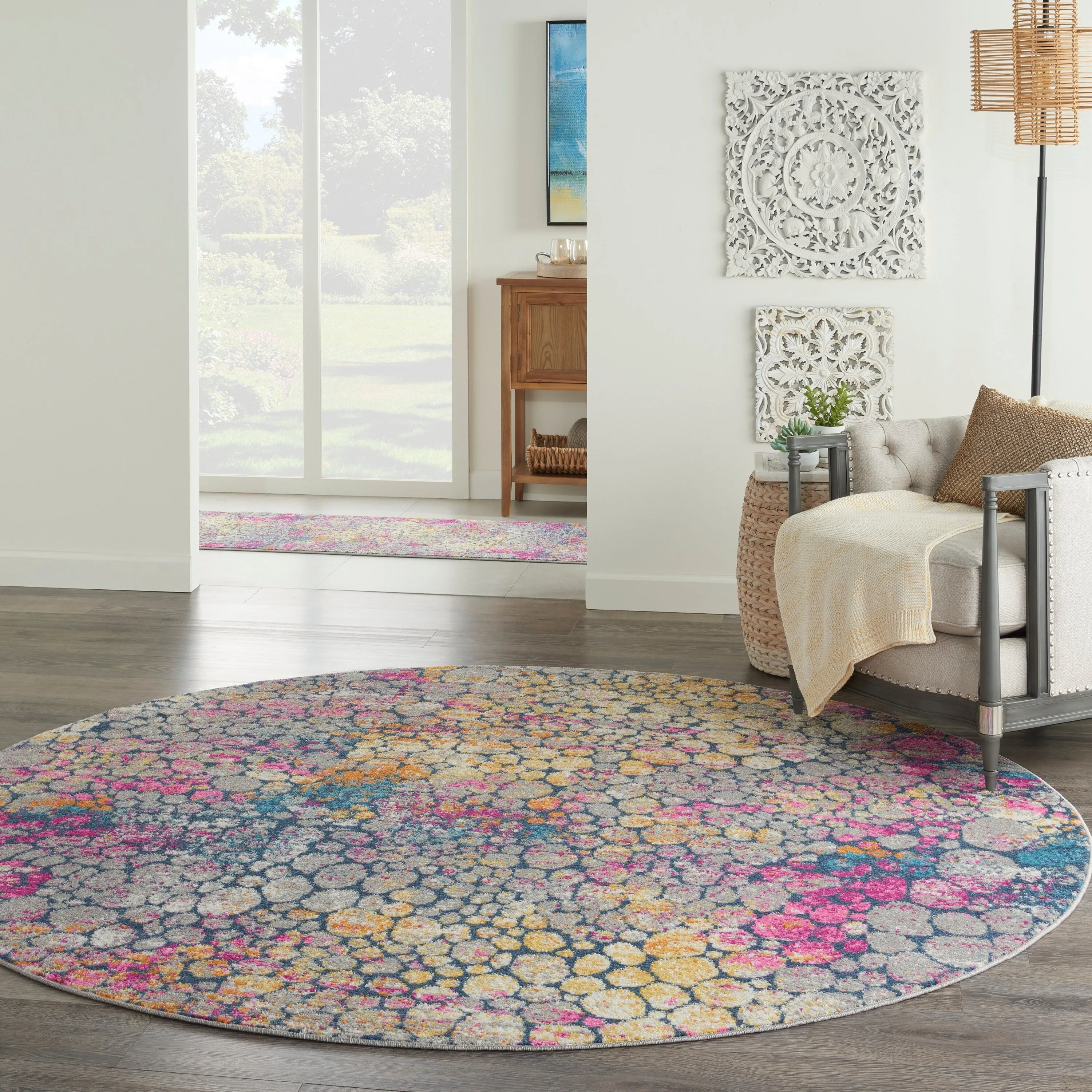 Nourison Passion Contemporary Abstract Area Rug