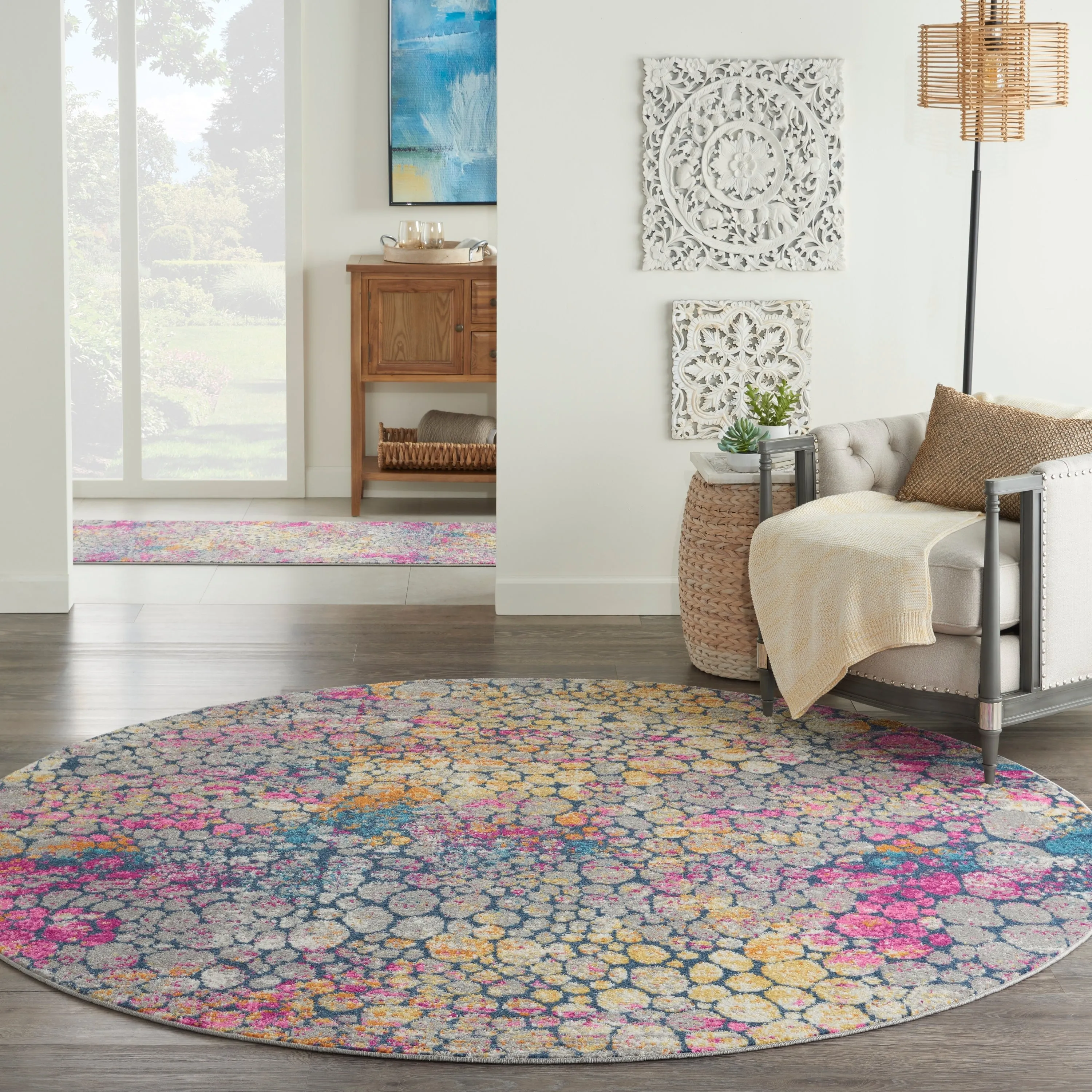 Nourison Passion Contemporary Abstract Area Rug