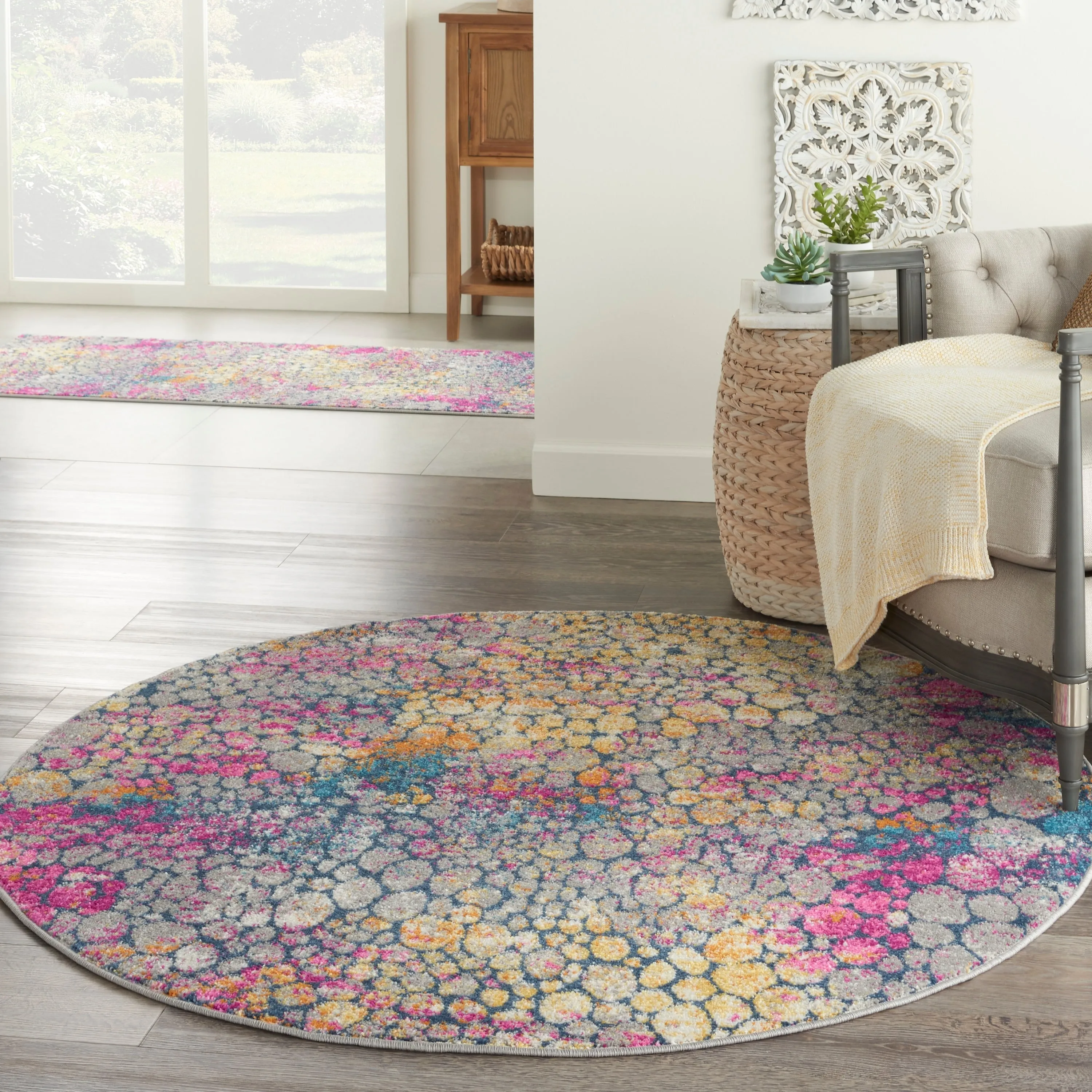 Nourison Passion Contemporary Abstract Area Rug