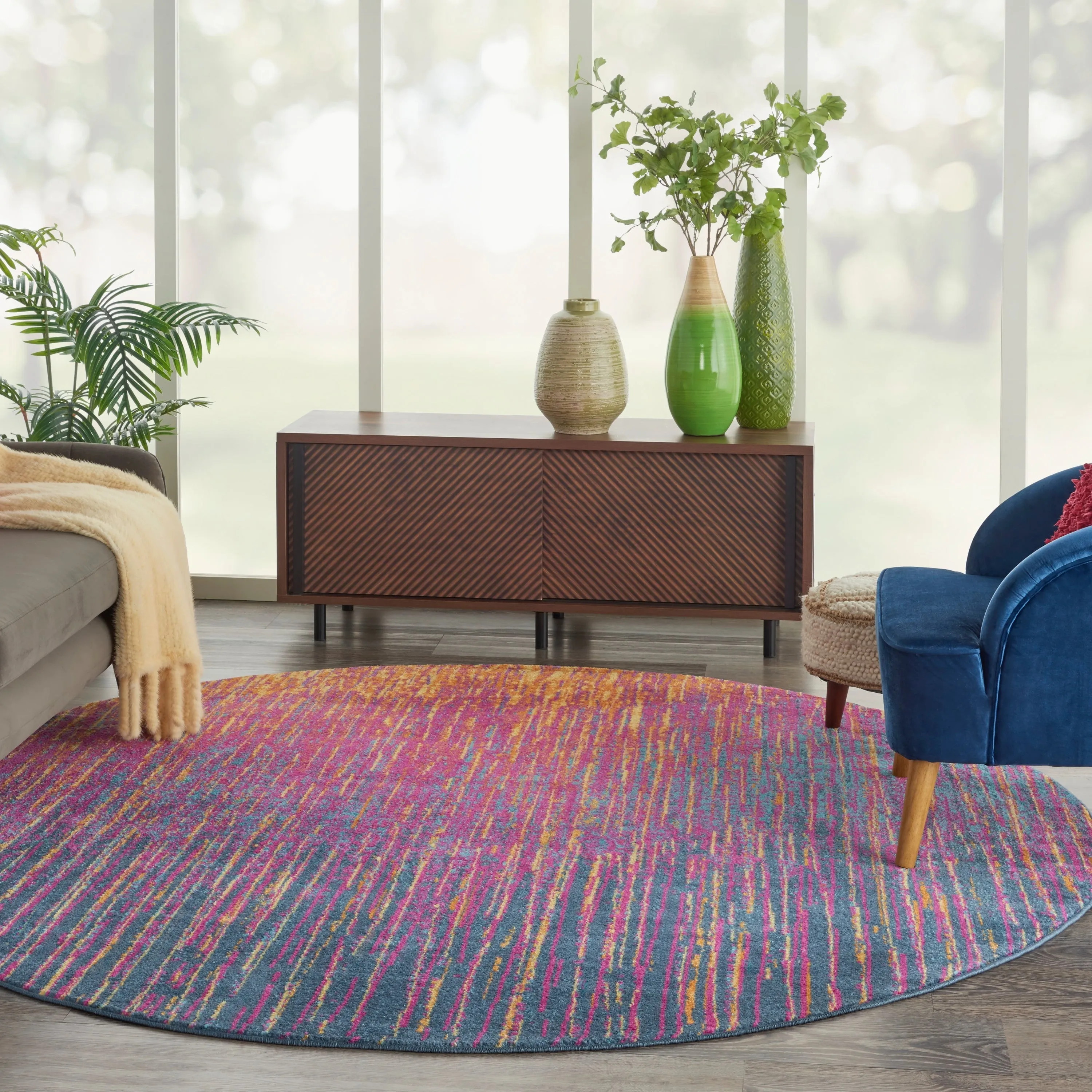 Nourison Passion Modern Abstract Area Rug