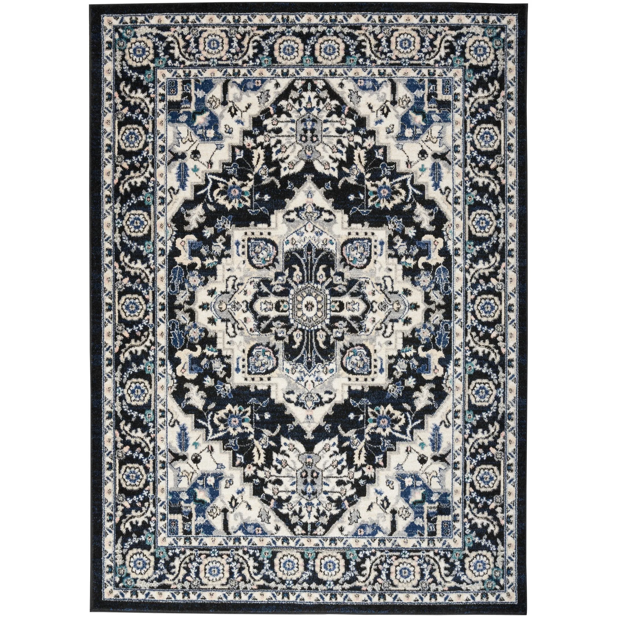 Nourison Passion Persian Garden Medallion Area Rug