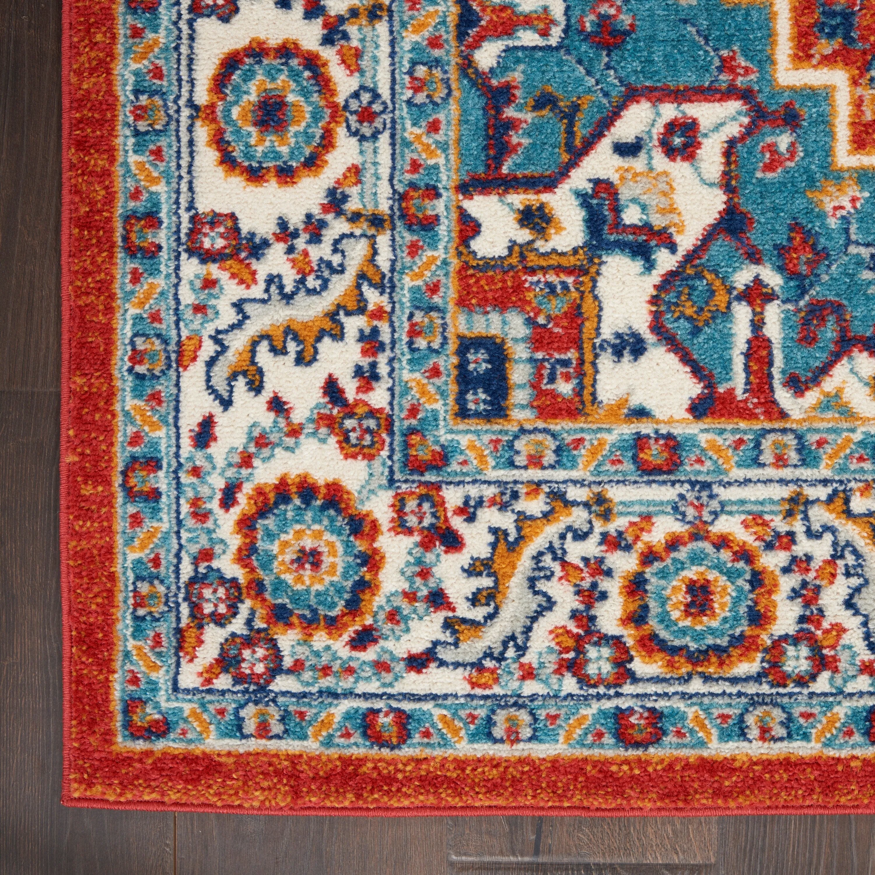 Nourison Passion Persian Garden Medallion Area Rug