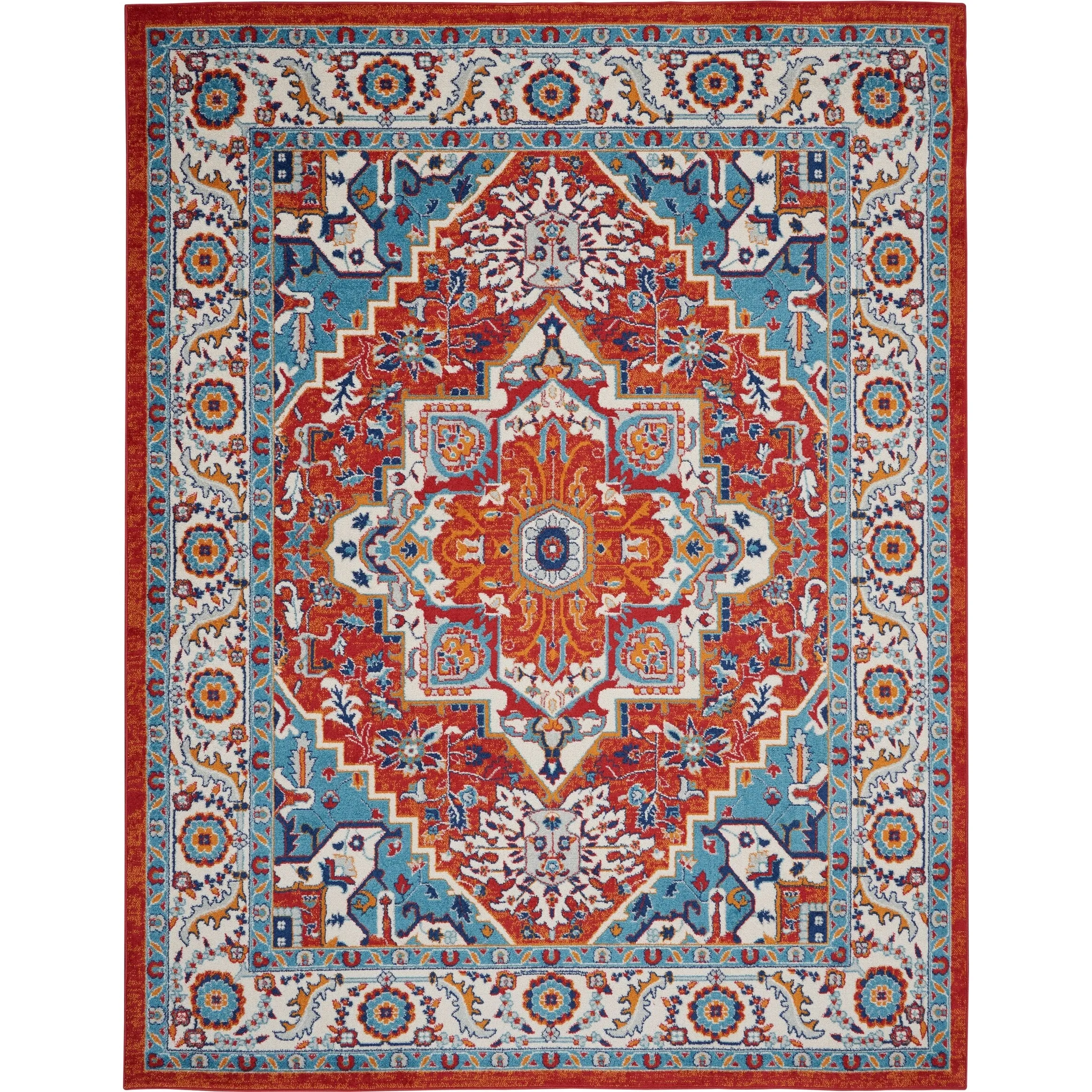 Nourison Passion Persian Garden Medallion Area Rug