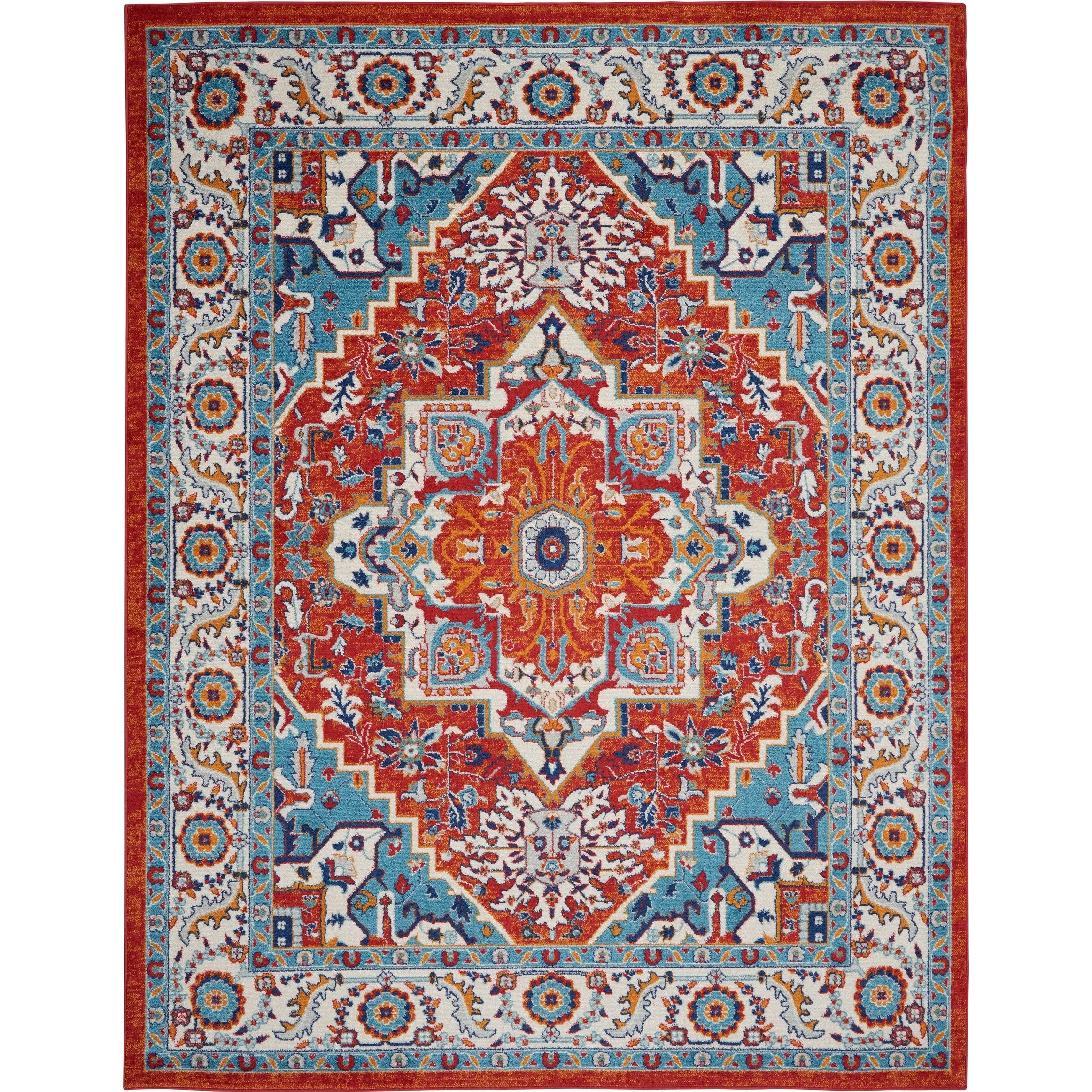 Nourison Passion Persian Garden Medallion Area Rug