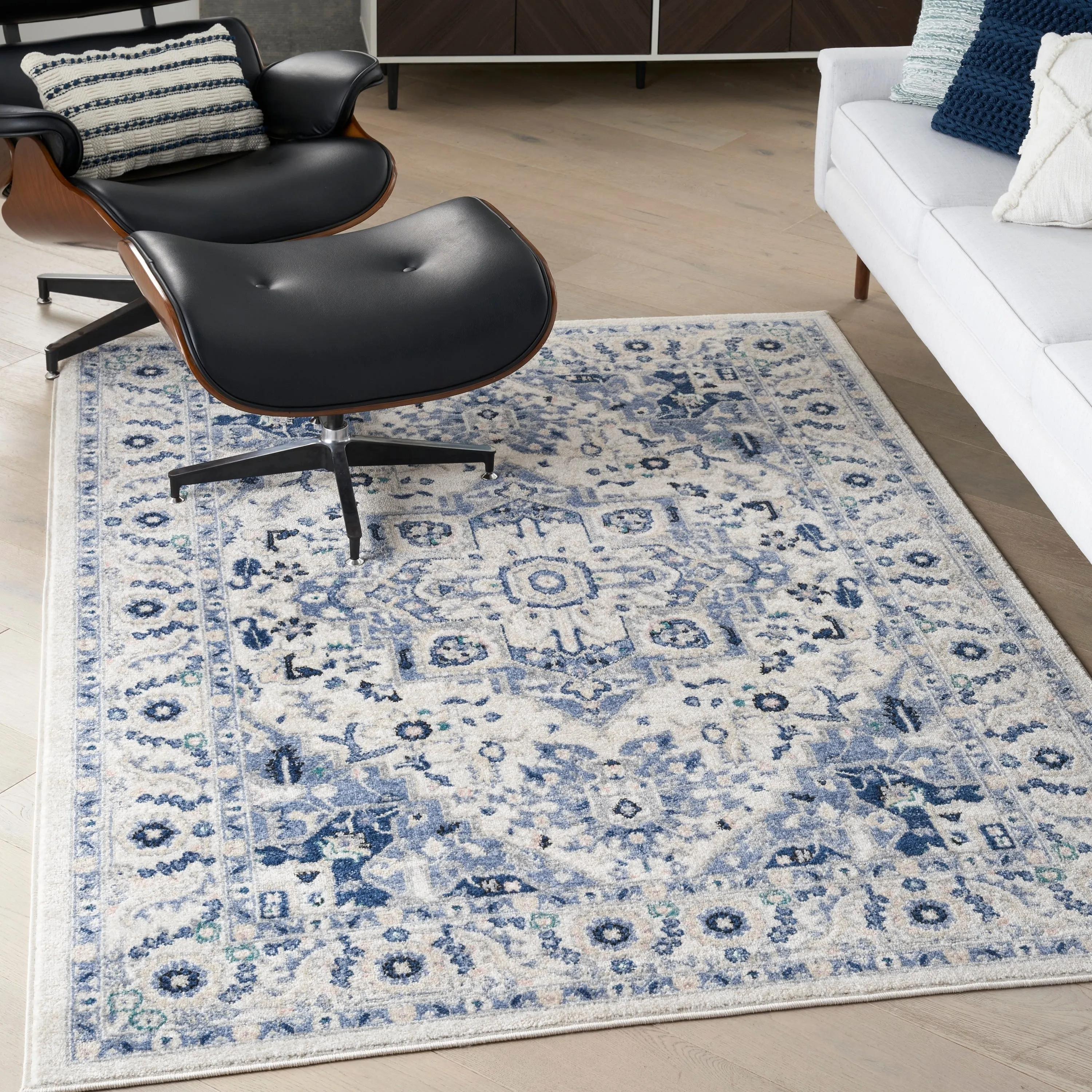 Nourison Passion Persian Garden Medallion Area Rug