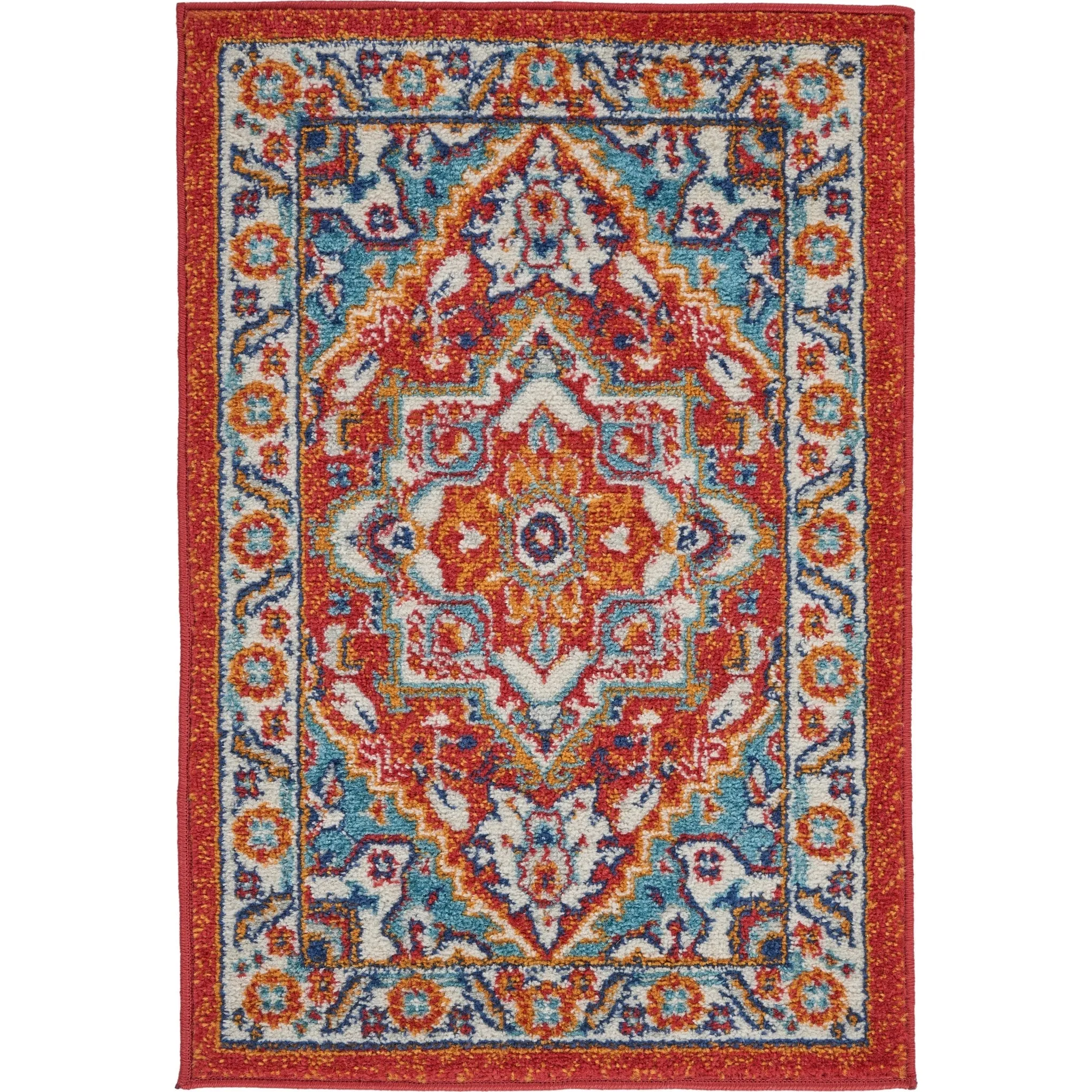 Nourison Passion Persian Garden Medallion Area Rug