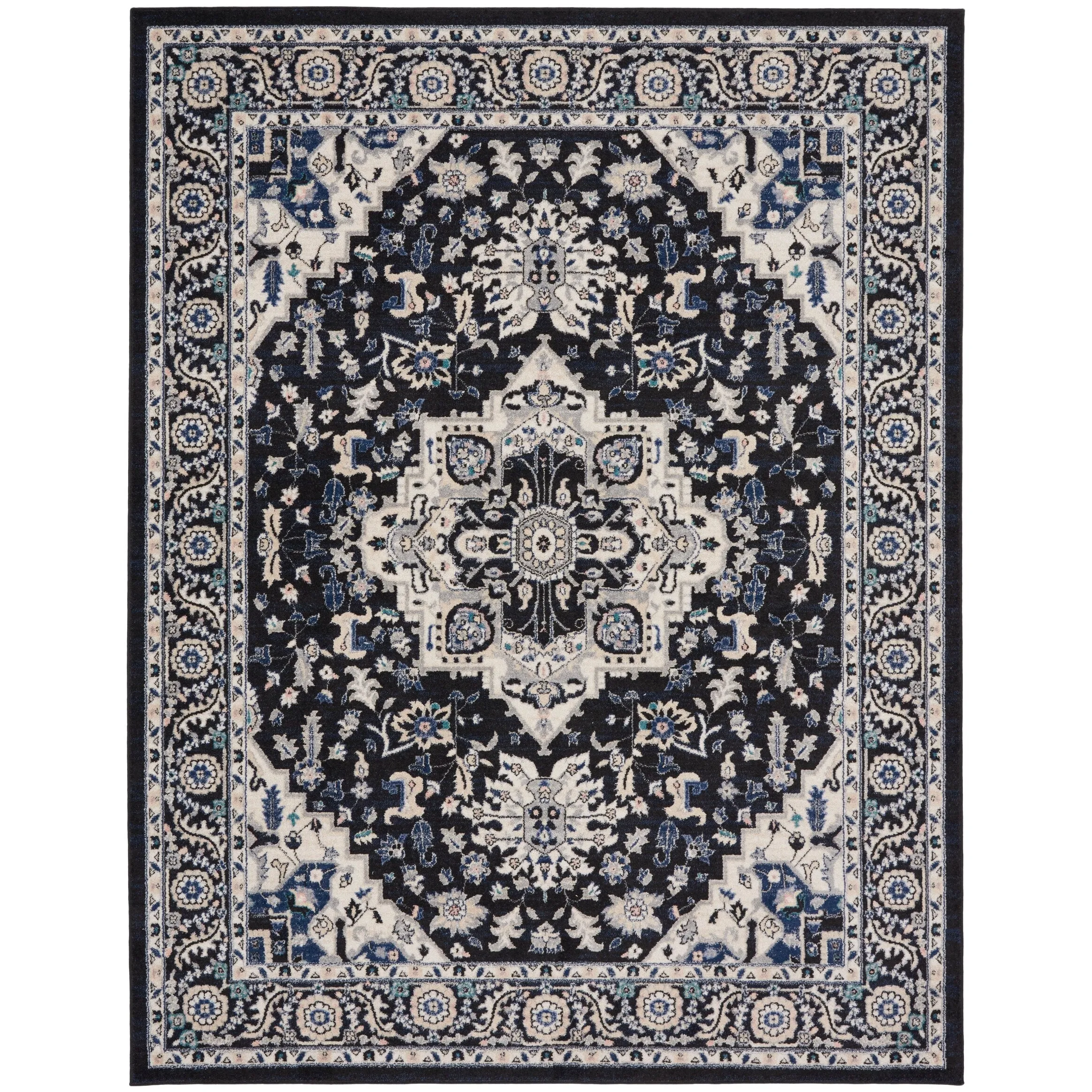 Nourison Passion Persian Garden Medallion Area Rug