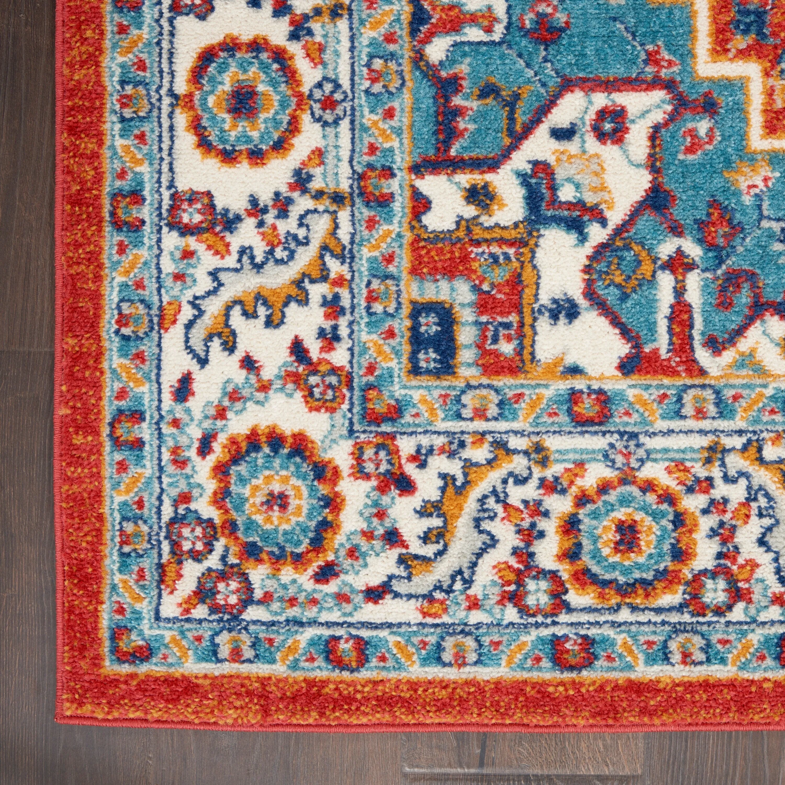 Nourison Passion Persian Garden Medallion Area Rug