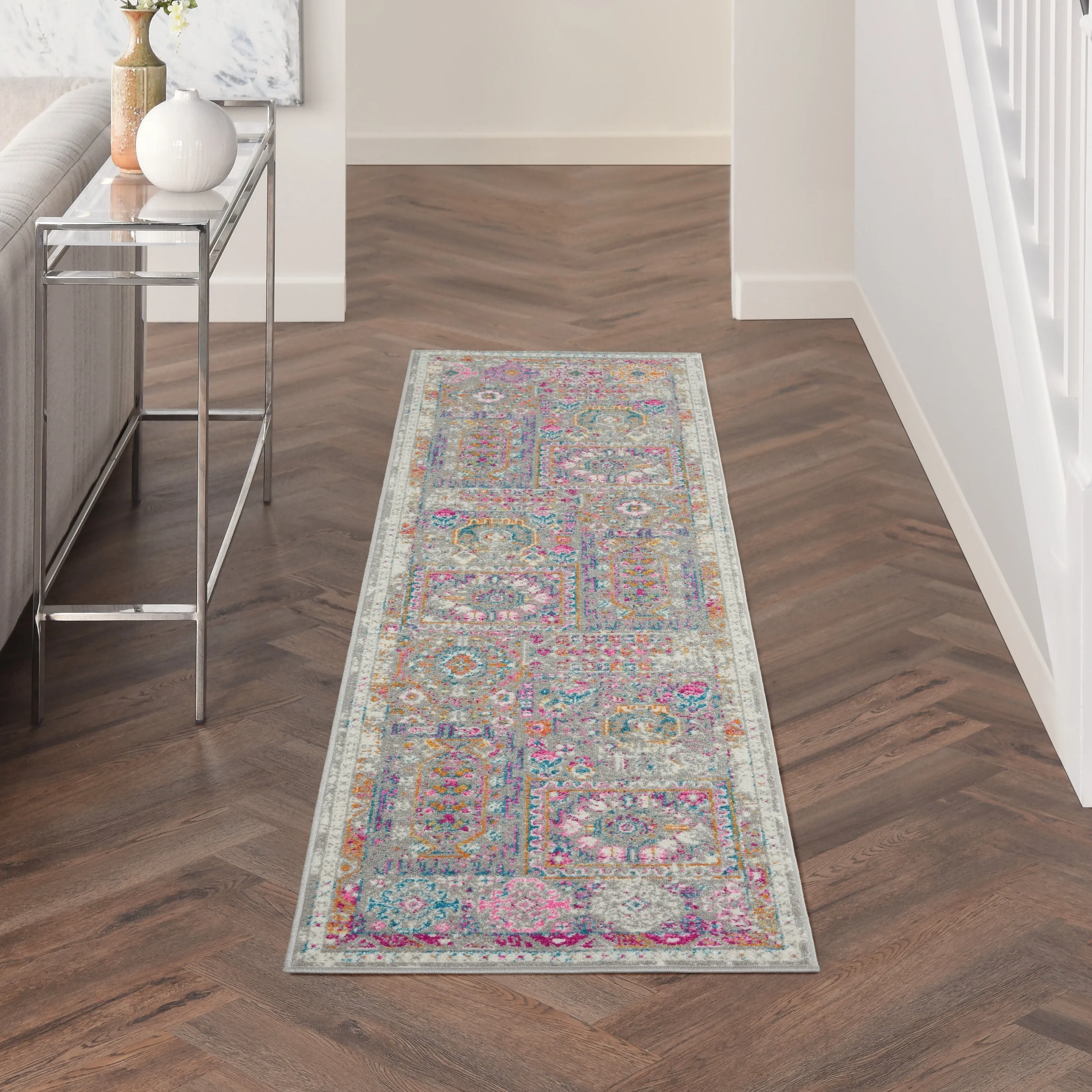 Nourison Passion Vintage Moroccan Medallion Area Rug