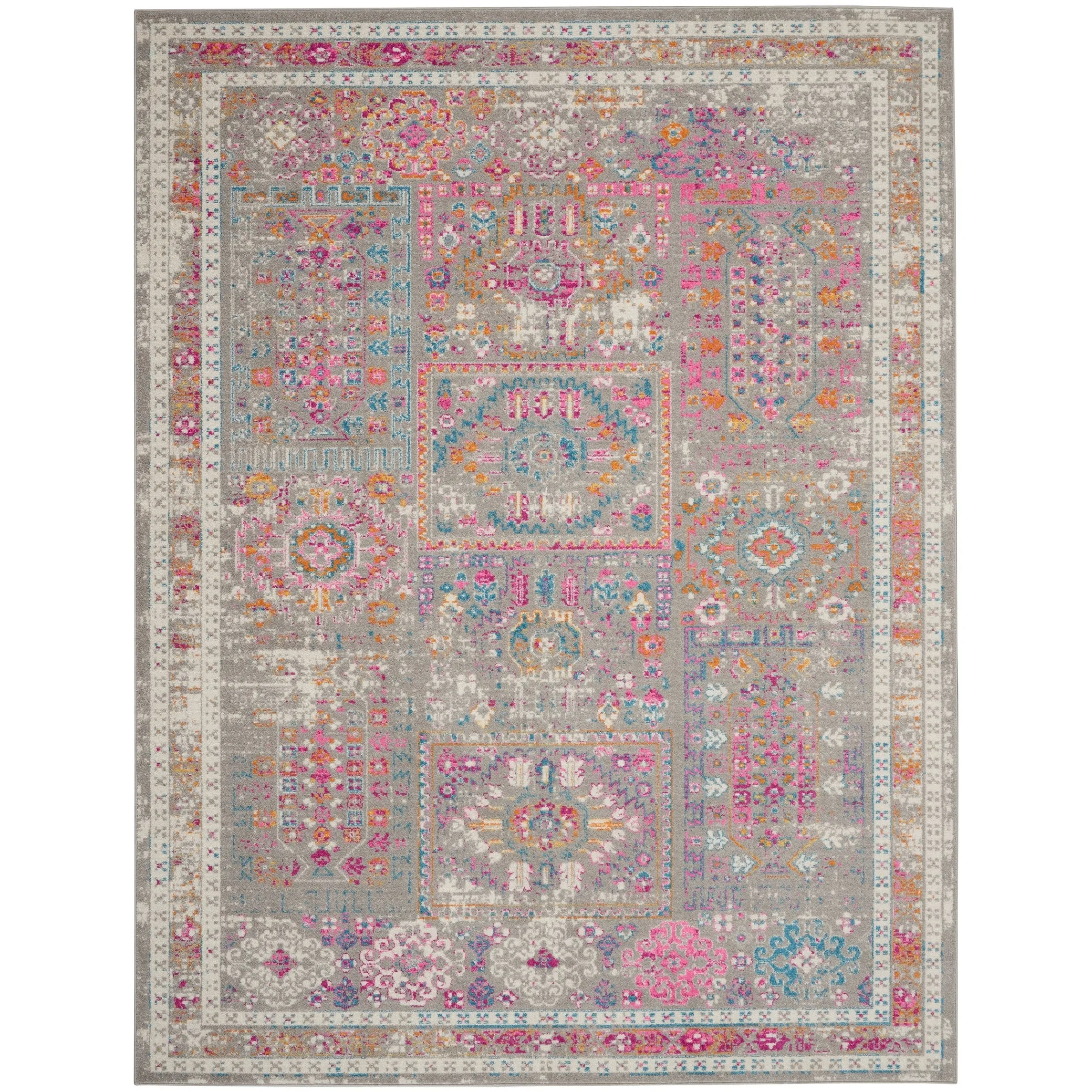 Nourison Passion Vintage Moroccan Medallion Area Rug