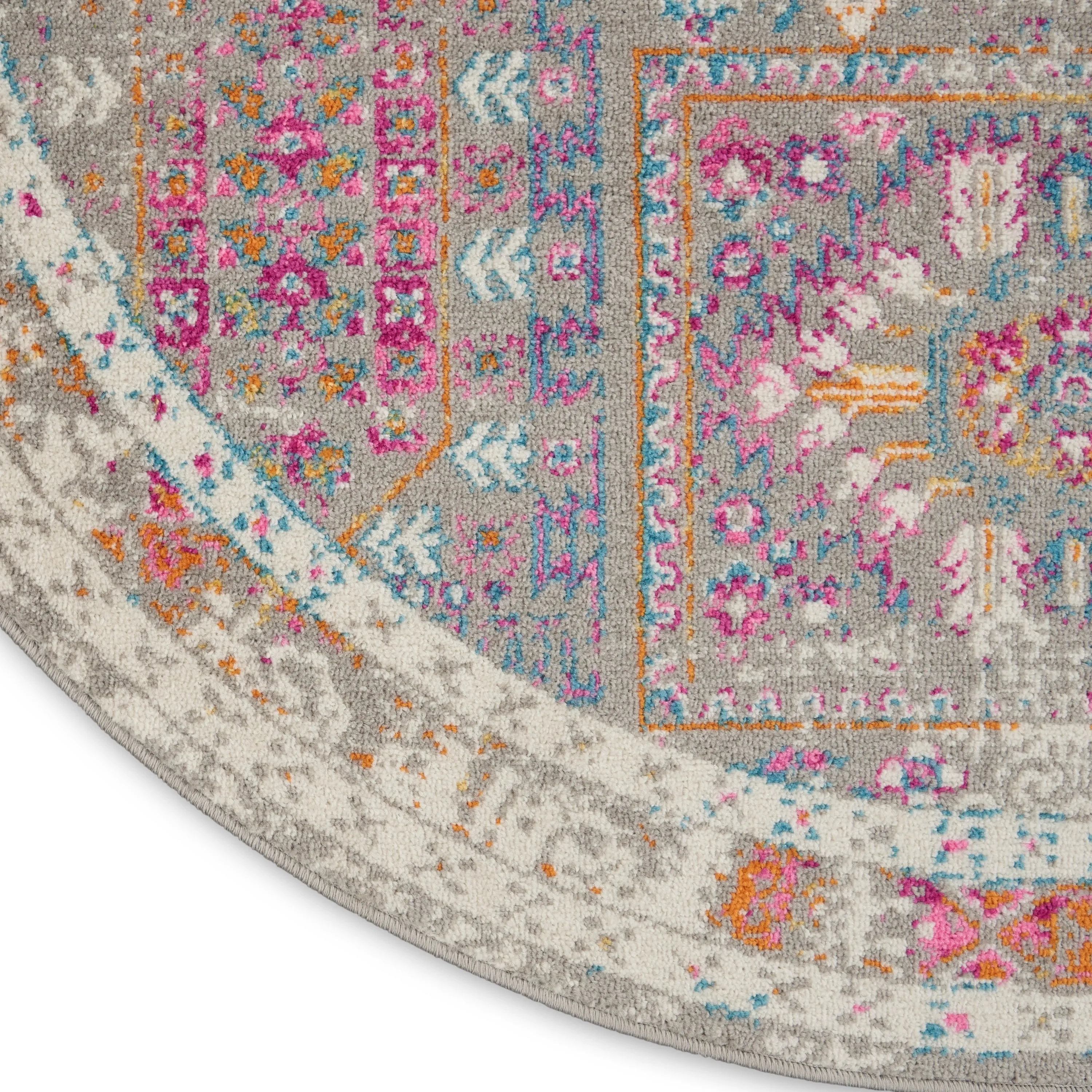 Nourison Passion Vintage Moroccan Medallion Area Rug