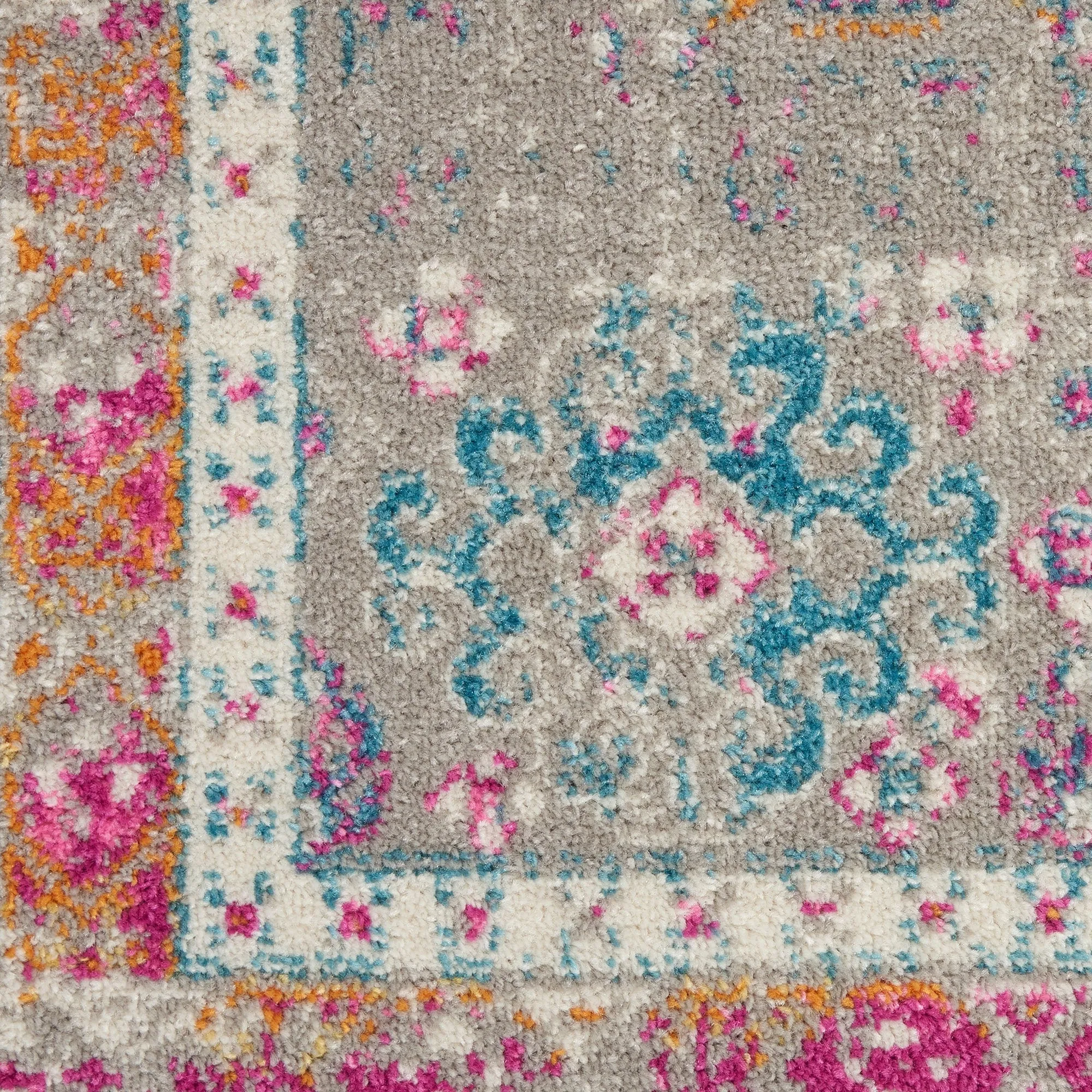 Nourison Passion Vintage Moroccan Medallion Area Rug