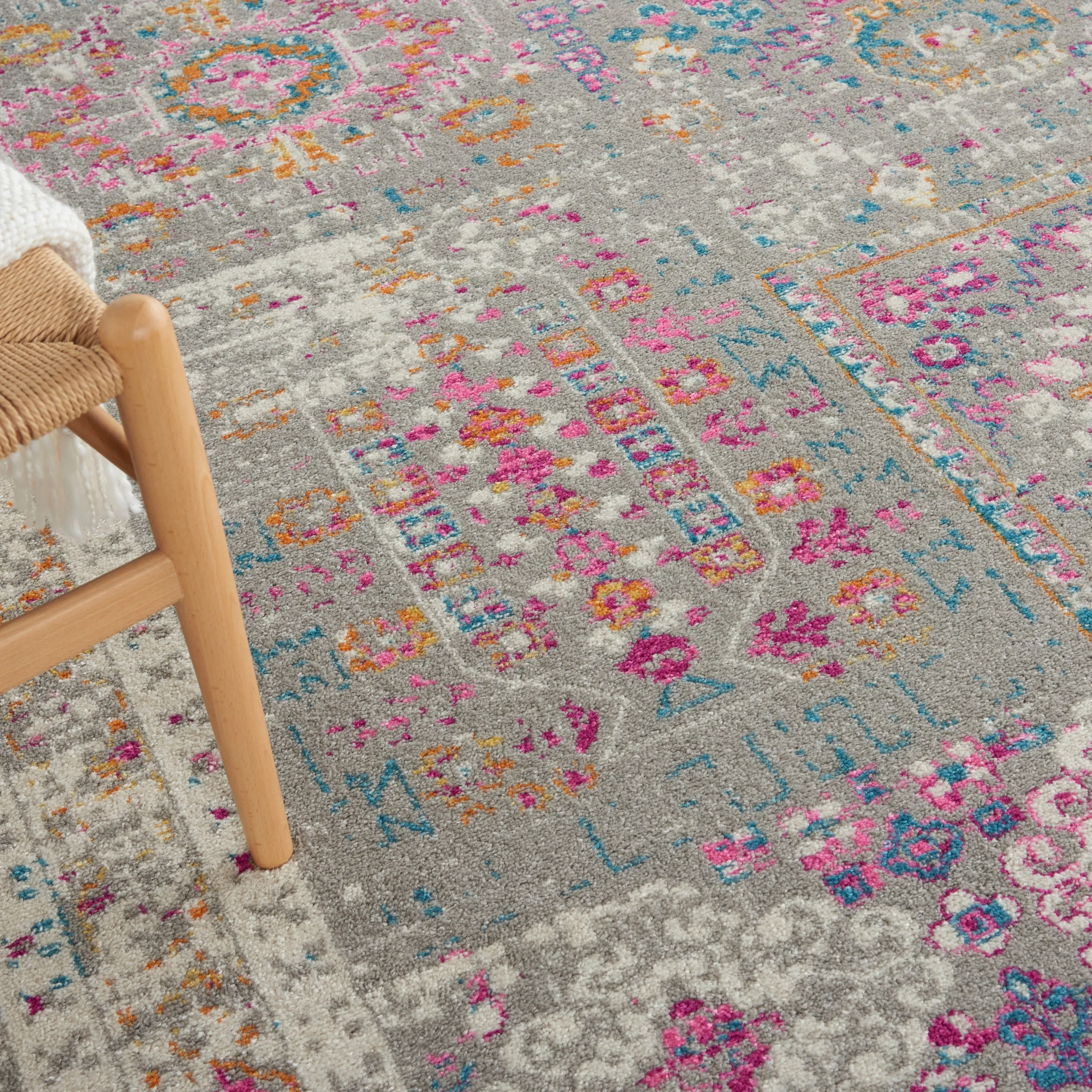 Nourison Passion Vintage Moroccan Medallion Area Rug