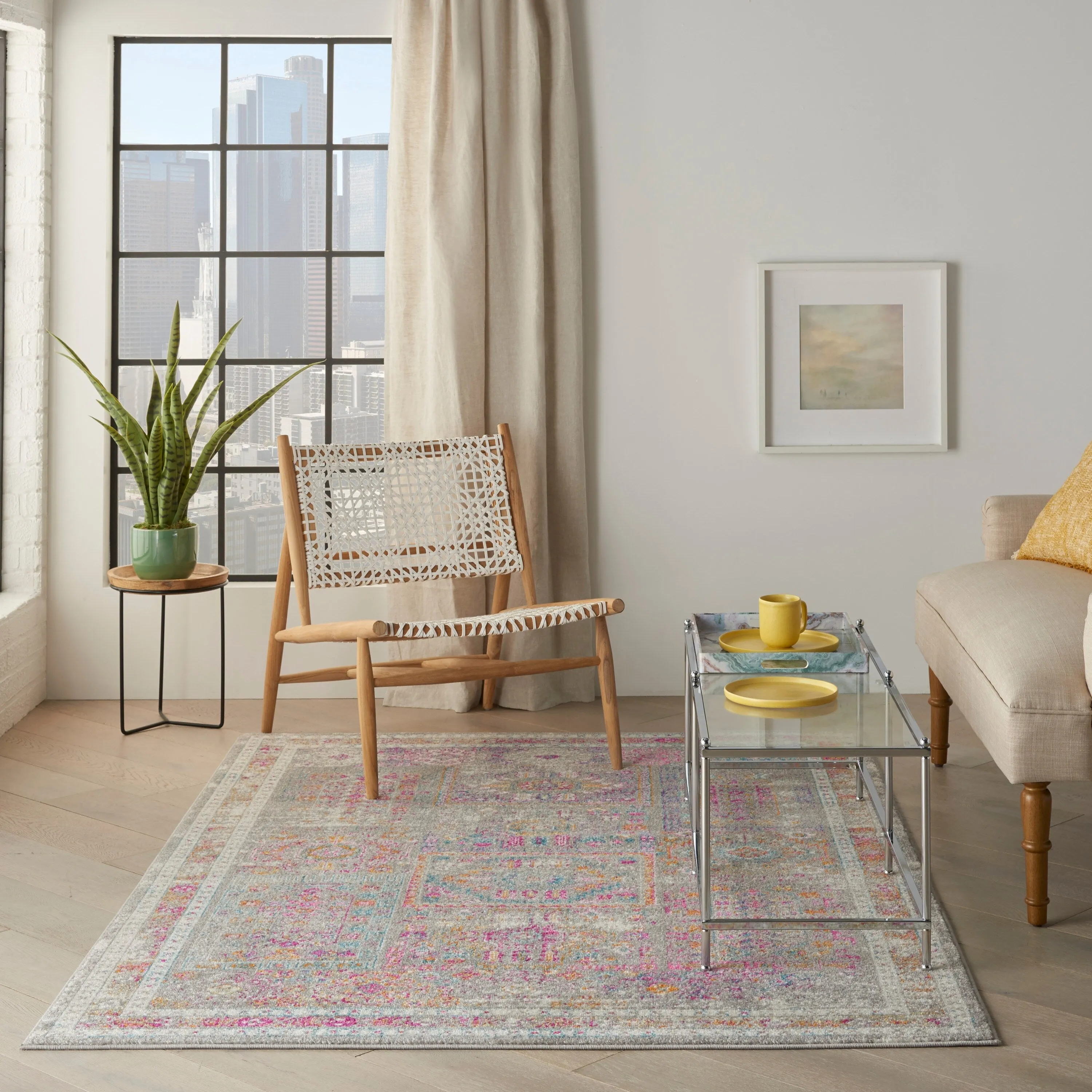 Nourison Passion Vintage Moroccan Medallion Area Rug
