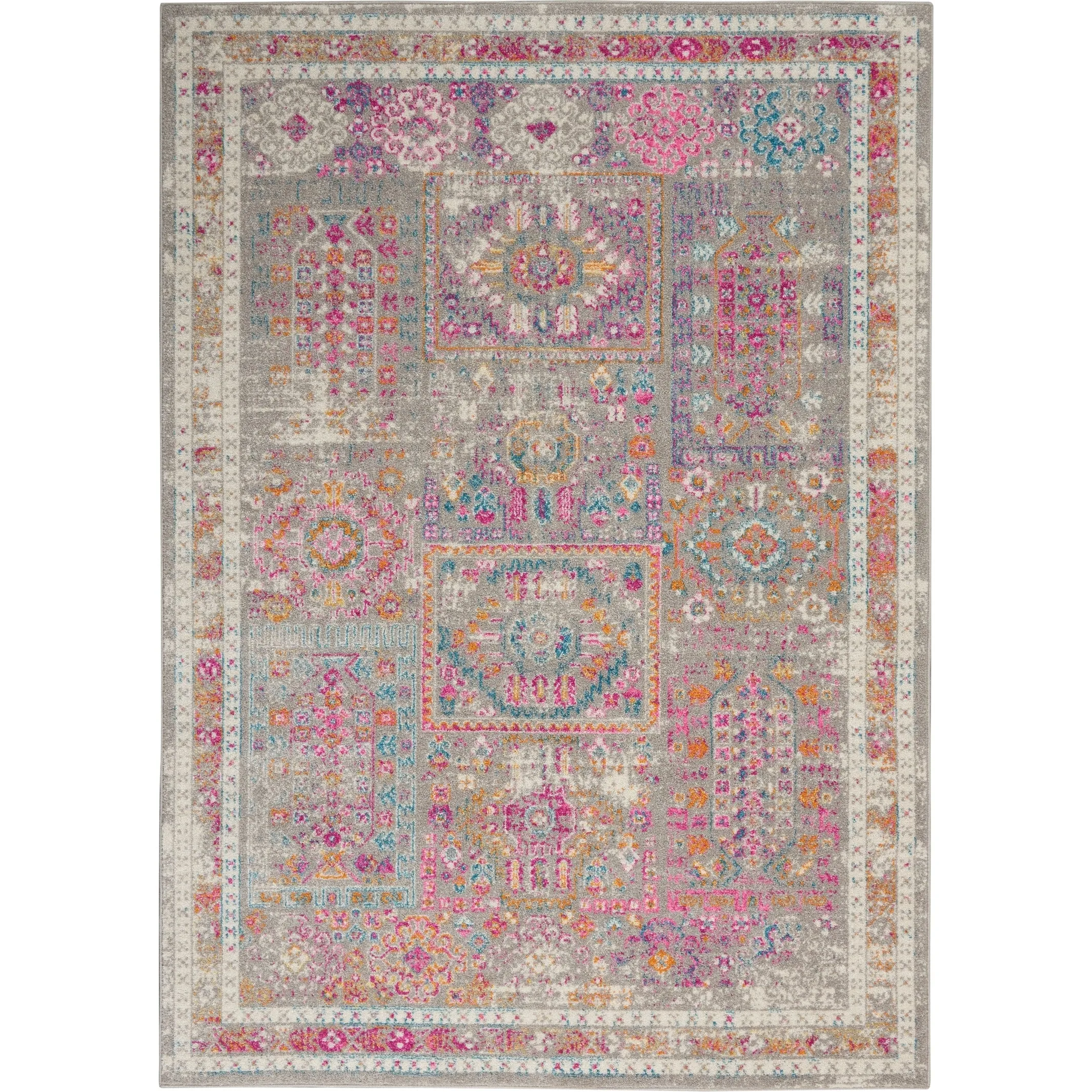 Nourison Passion Vintage Moroccan Medallion Area Rug
