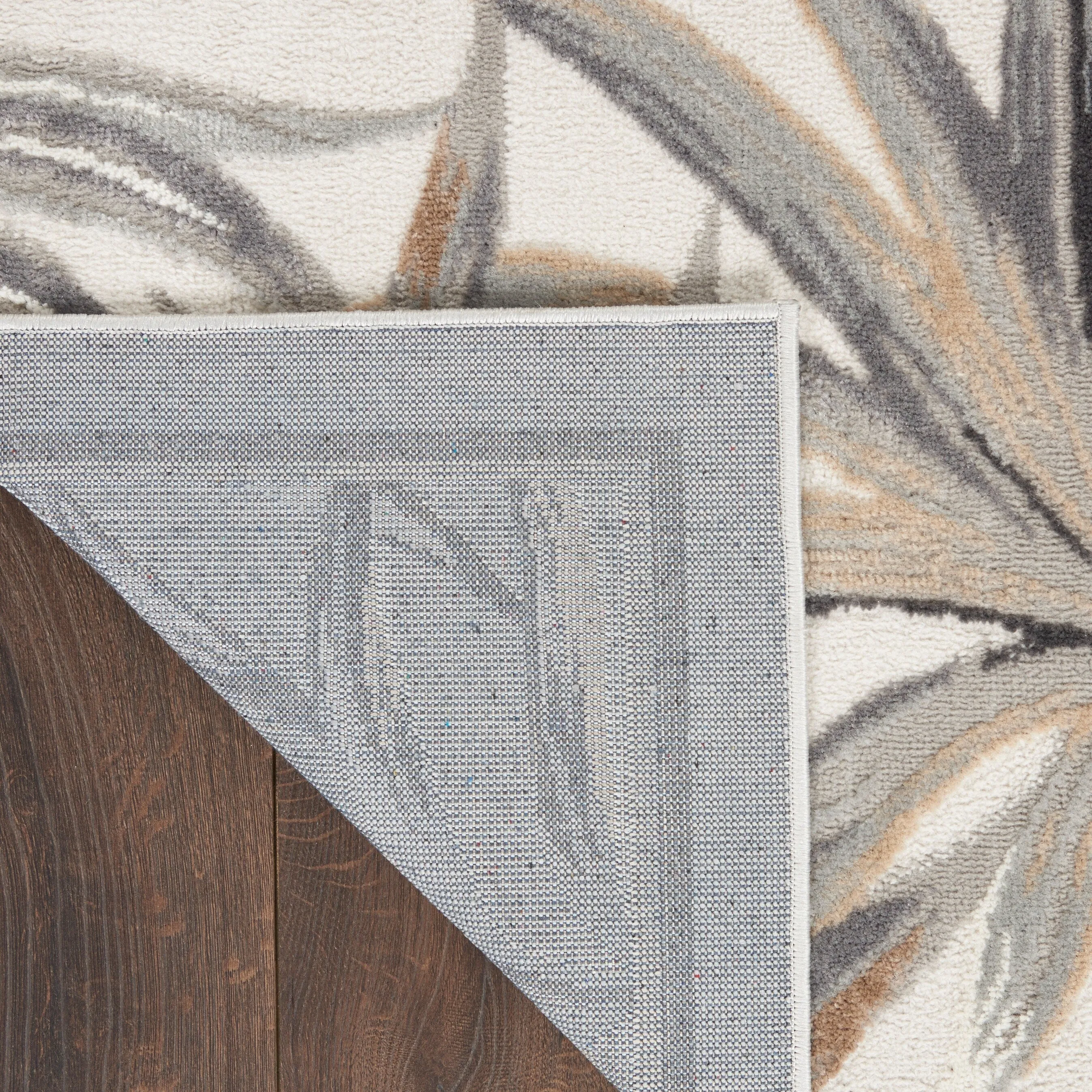 Nourison Pompeii Tropical Contemporary Bordered Area Rug