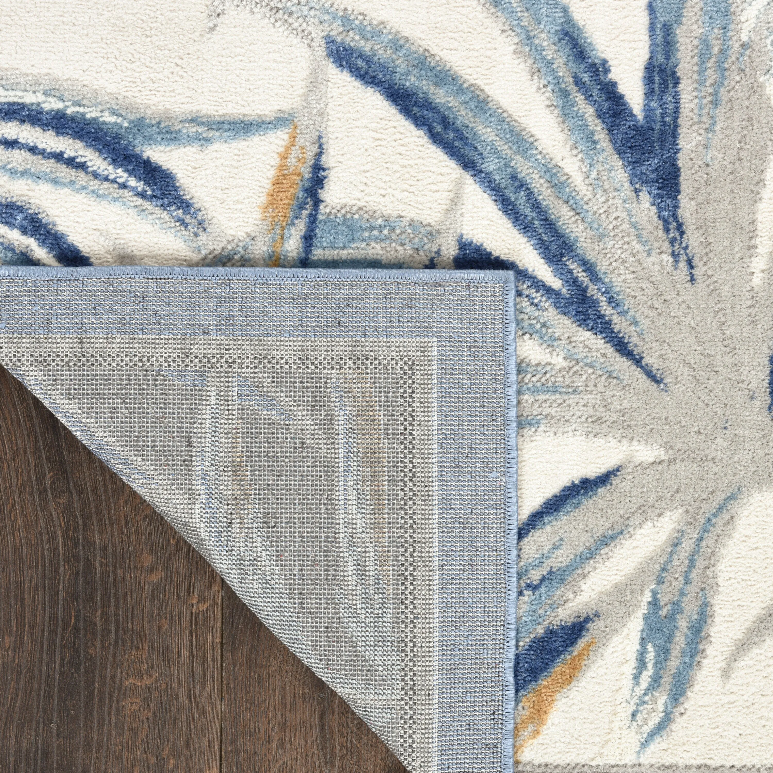 Nourison Pompeii Tropical Contemporary Bordered Area Rug