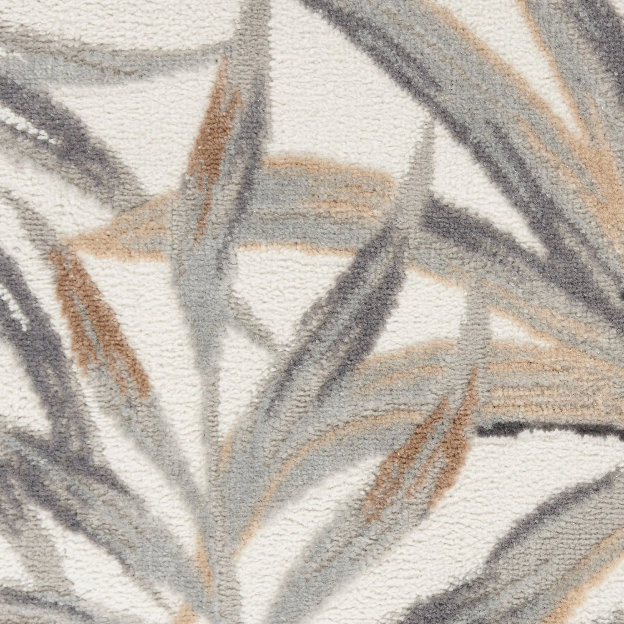 Nourison Pompeii Tropical Contemporary Bordered Area Rug