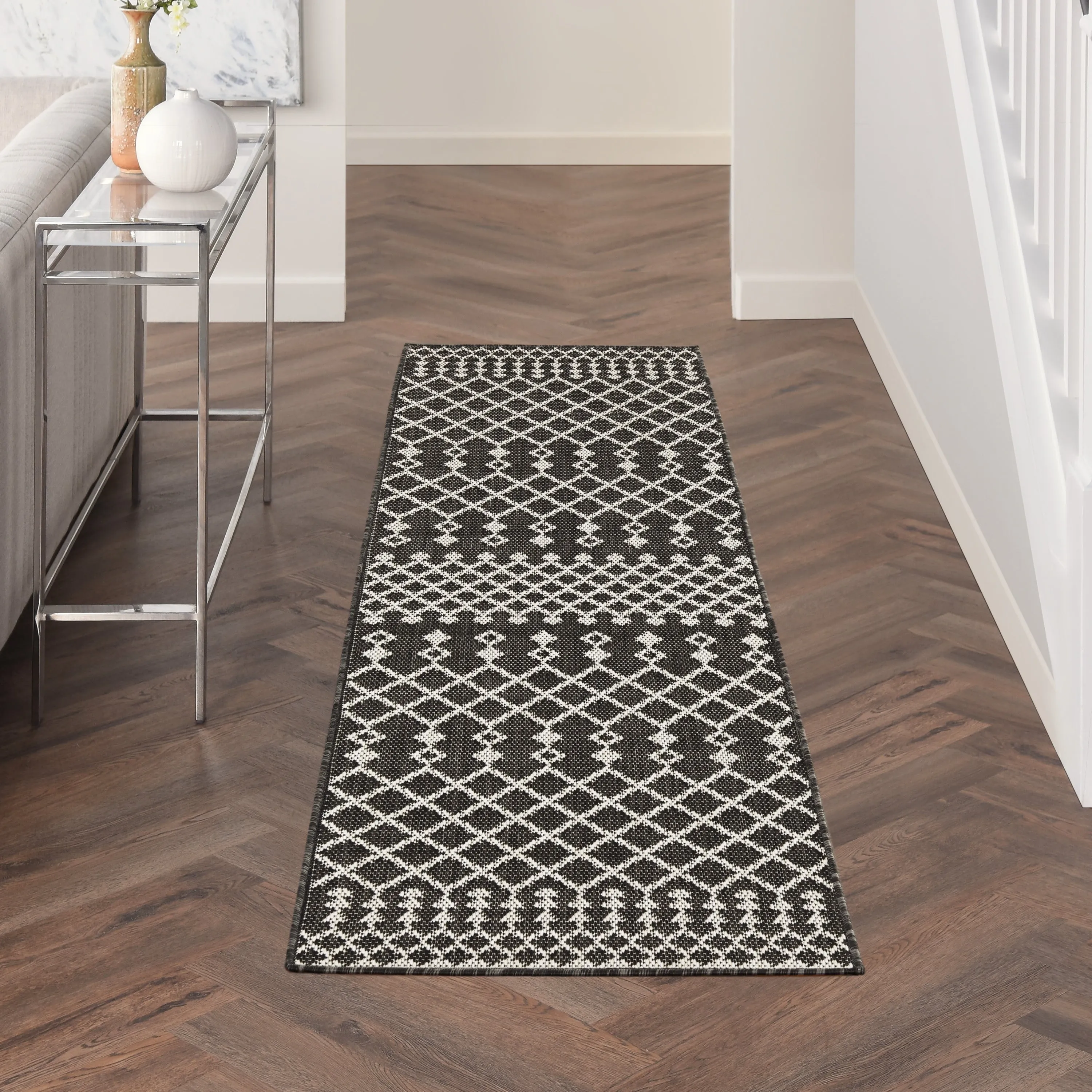 Nourison Positano Indoor/Outdoor Moroccan Area Rug