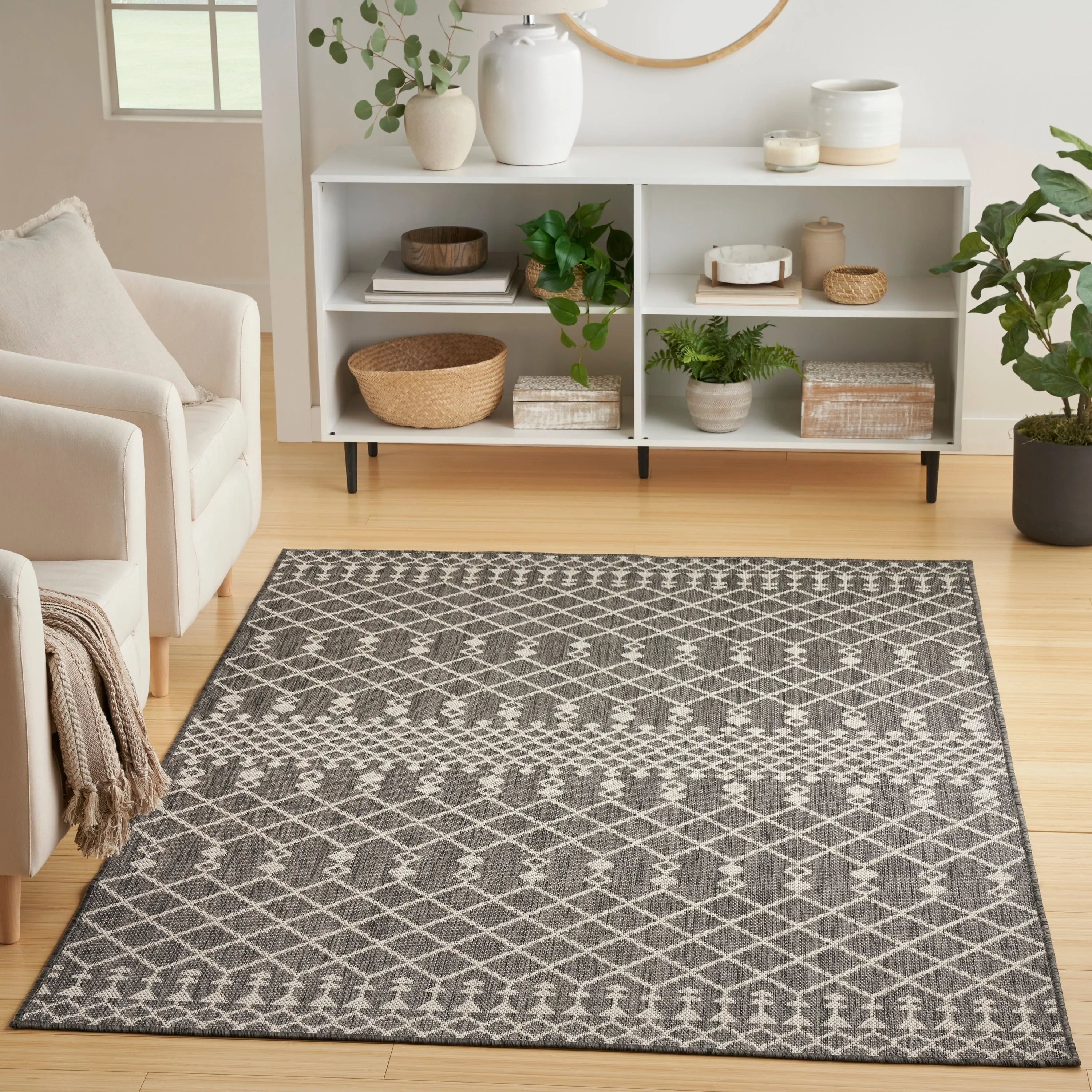 Nourison Positano Indoor/Outdoor Moroccan Area Rug