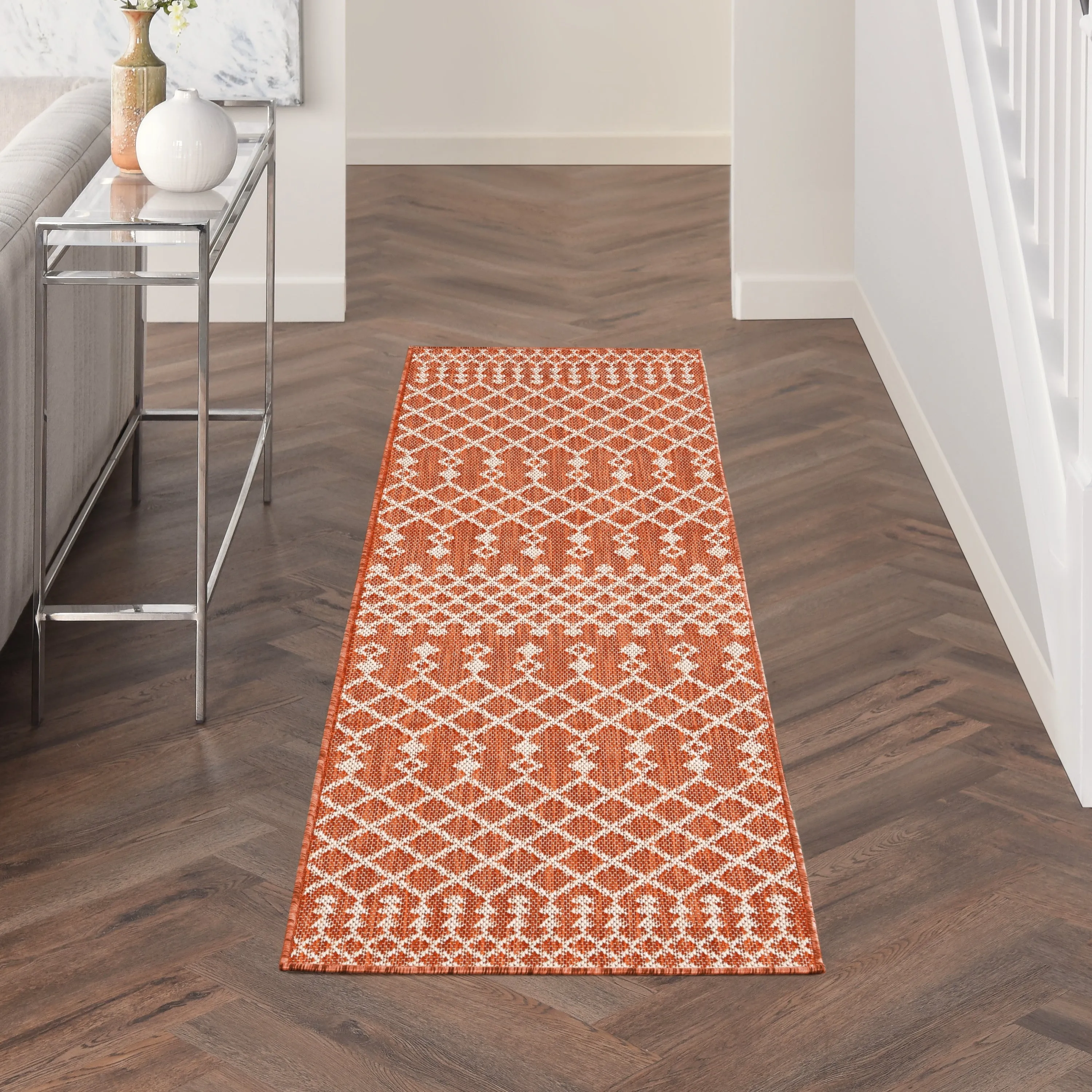 Nourison Positano Indoor/Outdoor Moroccan Area Rug