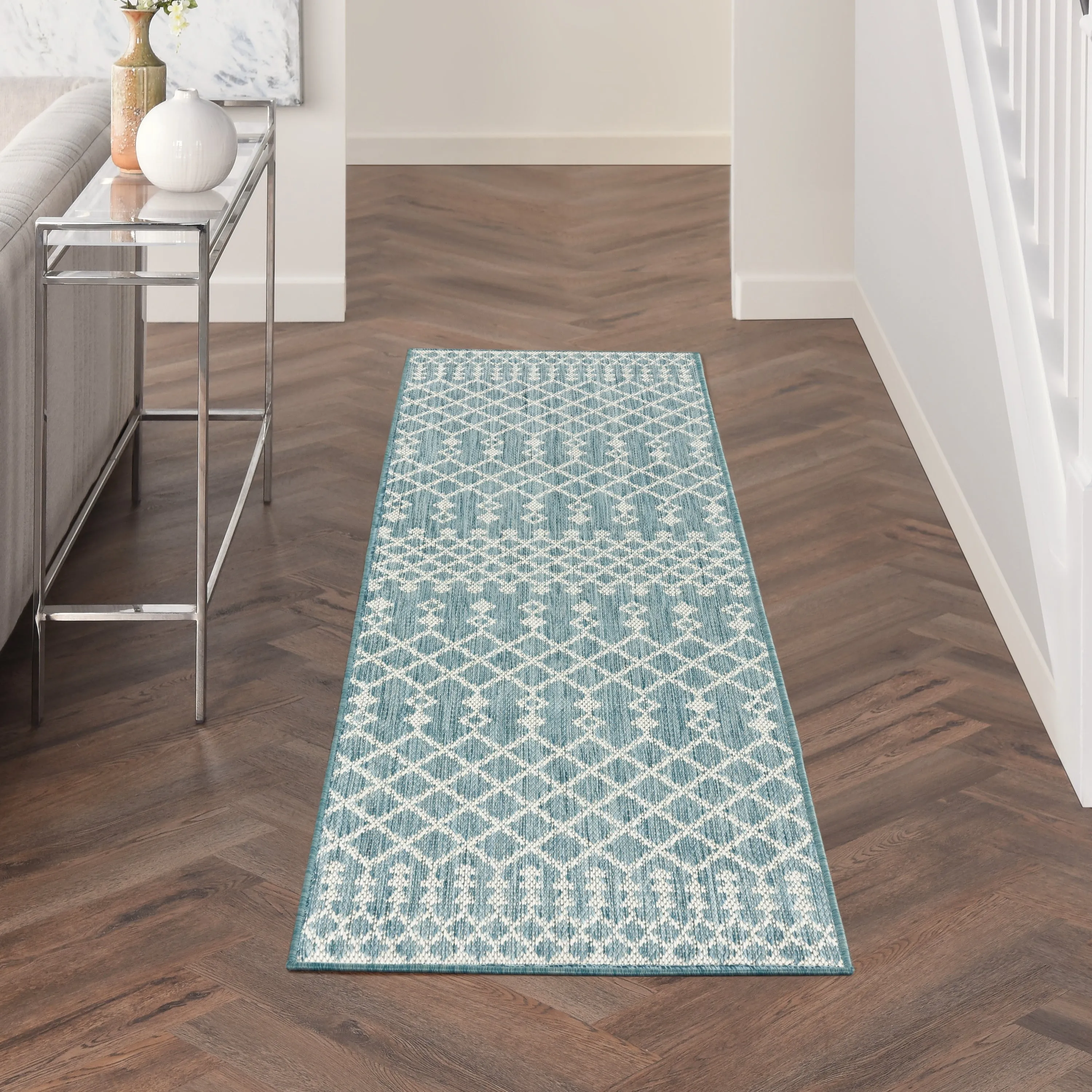 Nourison Positano Indoor/Outdoor Moroccan Area Rug