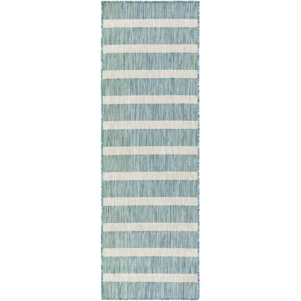 Nourison Positano Indoor/Outdoor Striped Area Rug