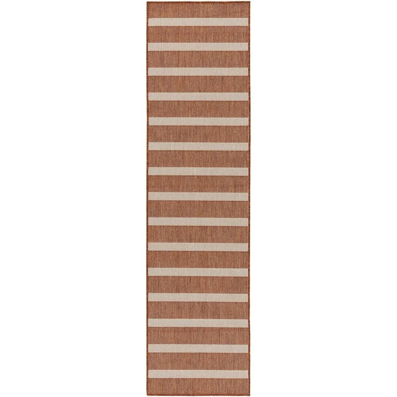 Nourison Positano Indoor/Outdoor Striped Area Rug