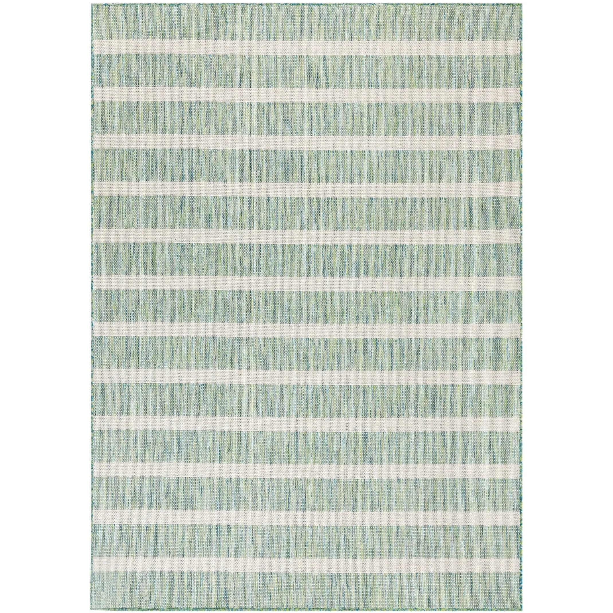 Nourison Positano Indoor/Outdoor Striped Area Rug