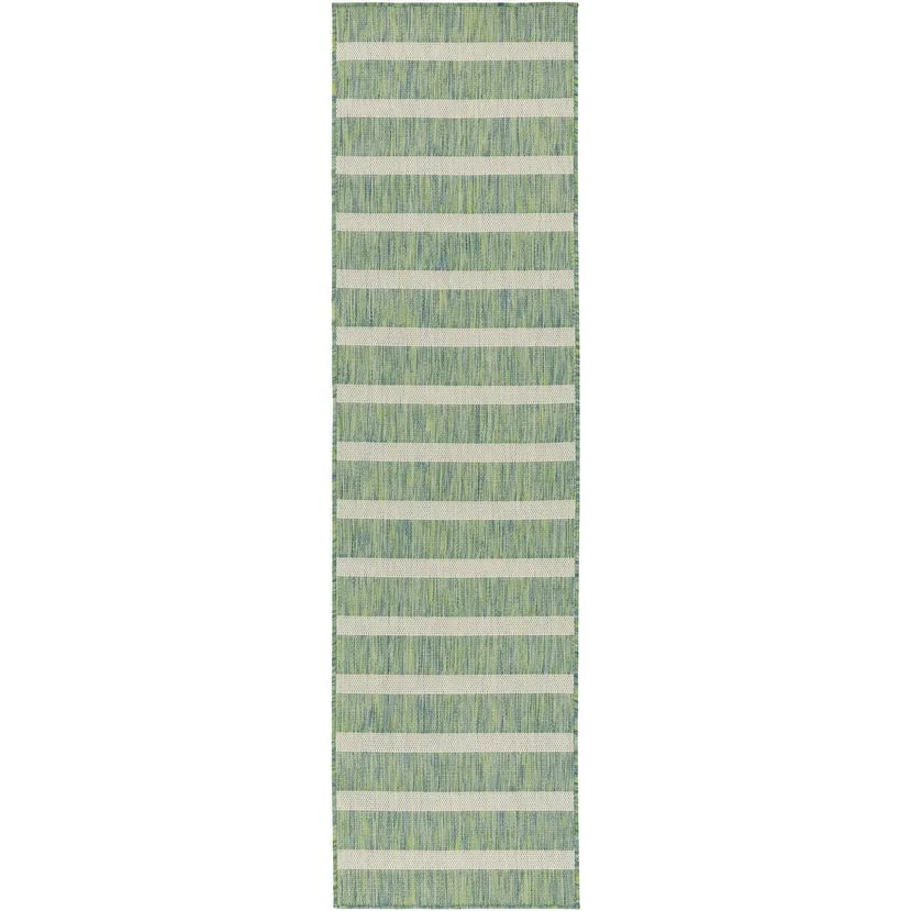 Nourison Positano Indoor/Outdoor Striped Area Rug