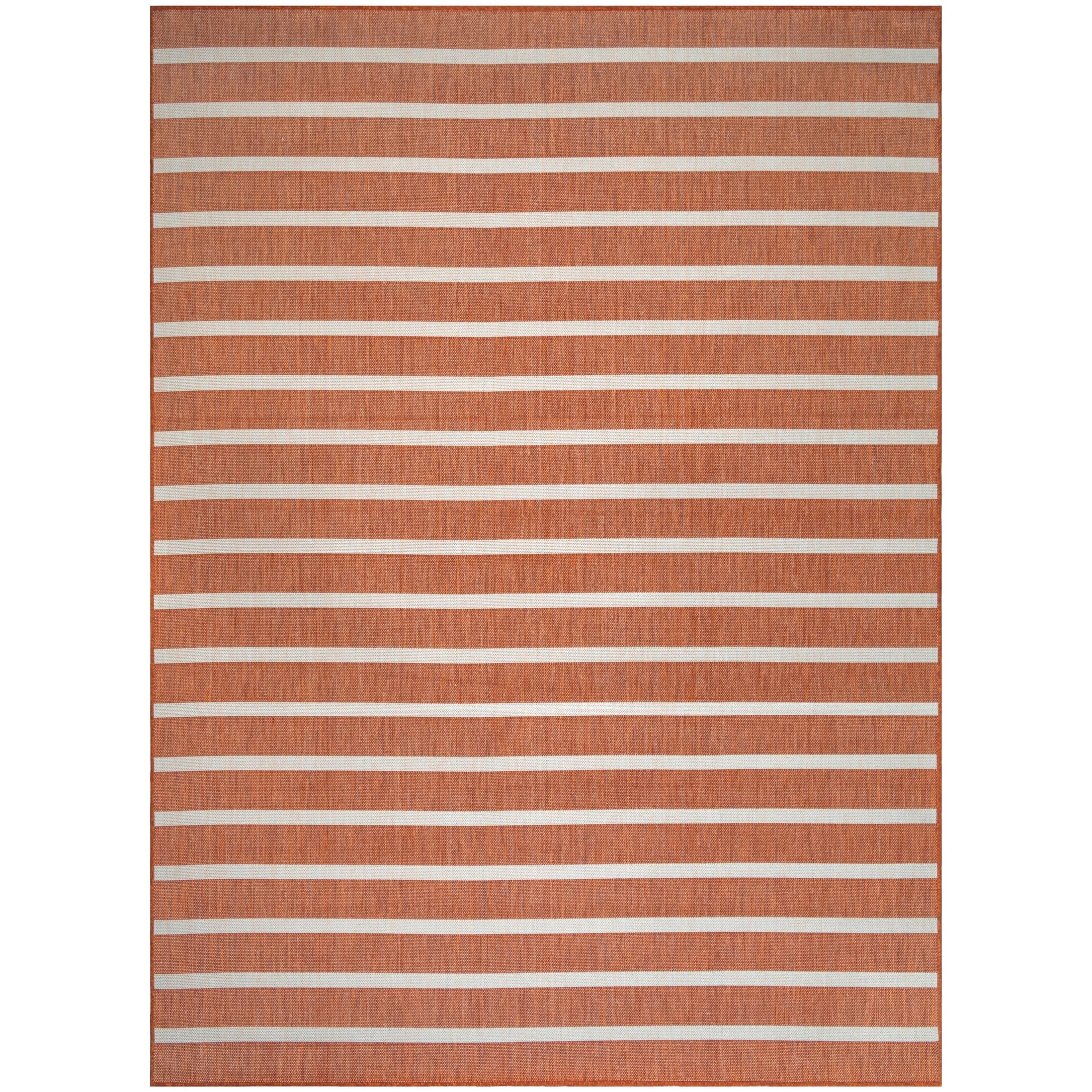 Nourison Positano Indoor/Outdoor Striped Area Rug