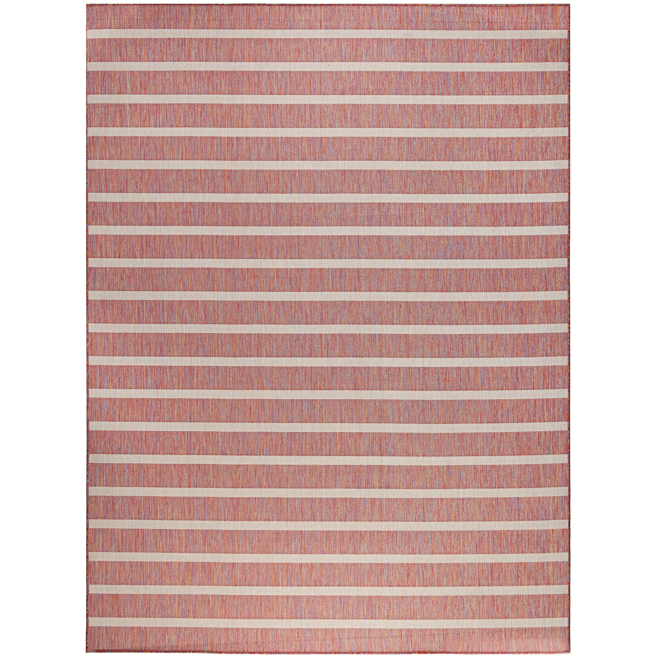 Nourison Positano Indoor/Outdoor Striped Area Rug