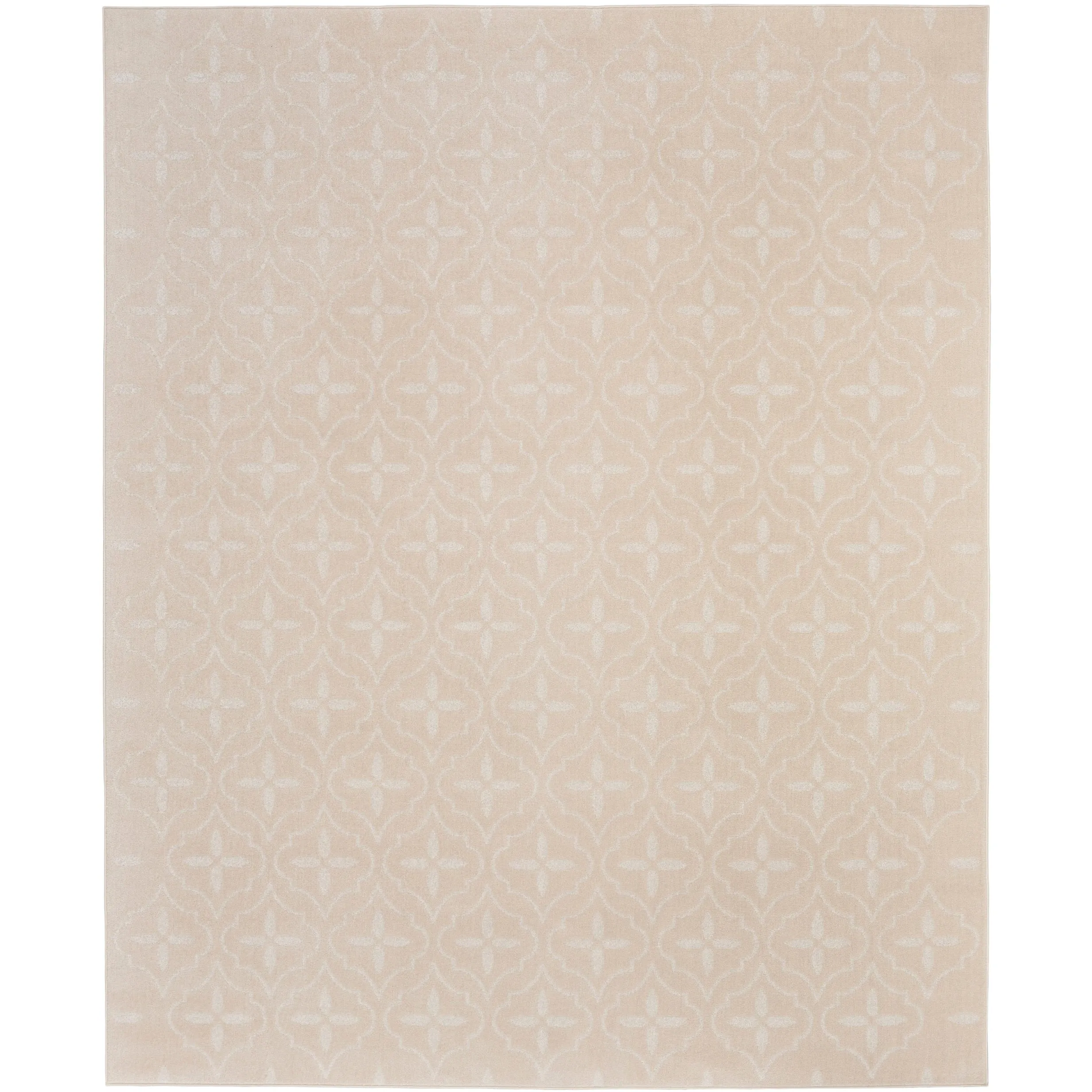 Nourison Sandy Indoor / Outdoor Blue Moroccan Area Rug