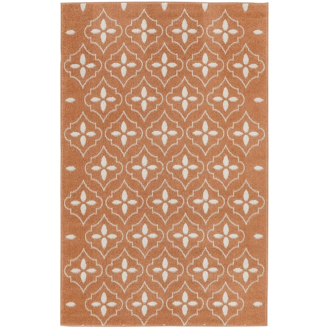 Nourison Sandy Indoor / Outdoor Blue Moroccan Area Rug