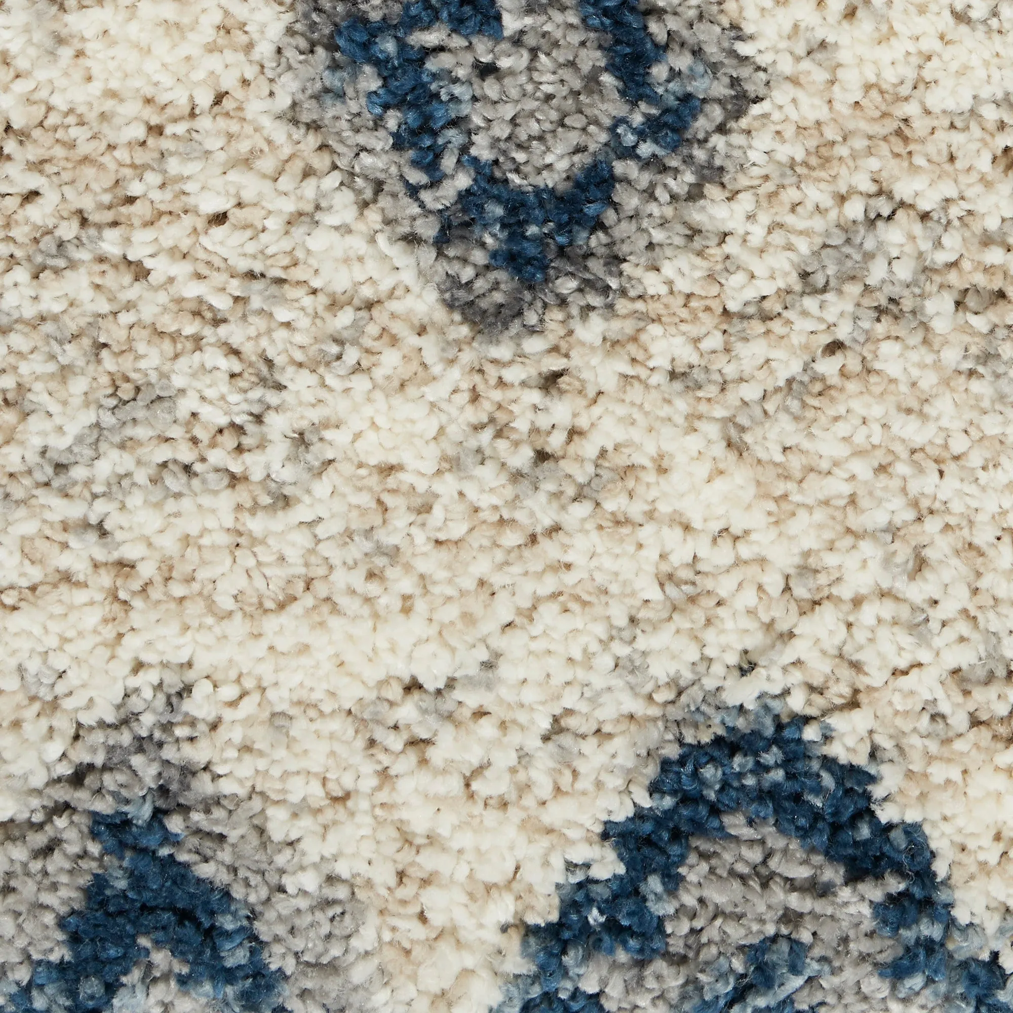 Nourison Scandinavian Geometric Shag Area Rug
