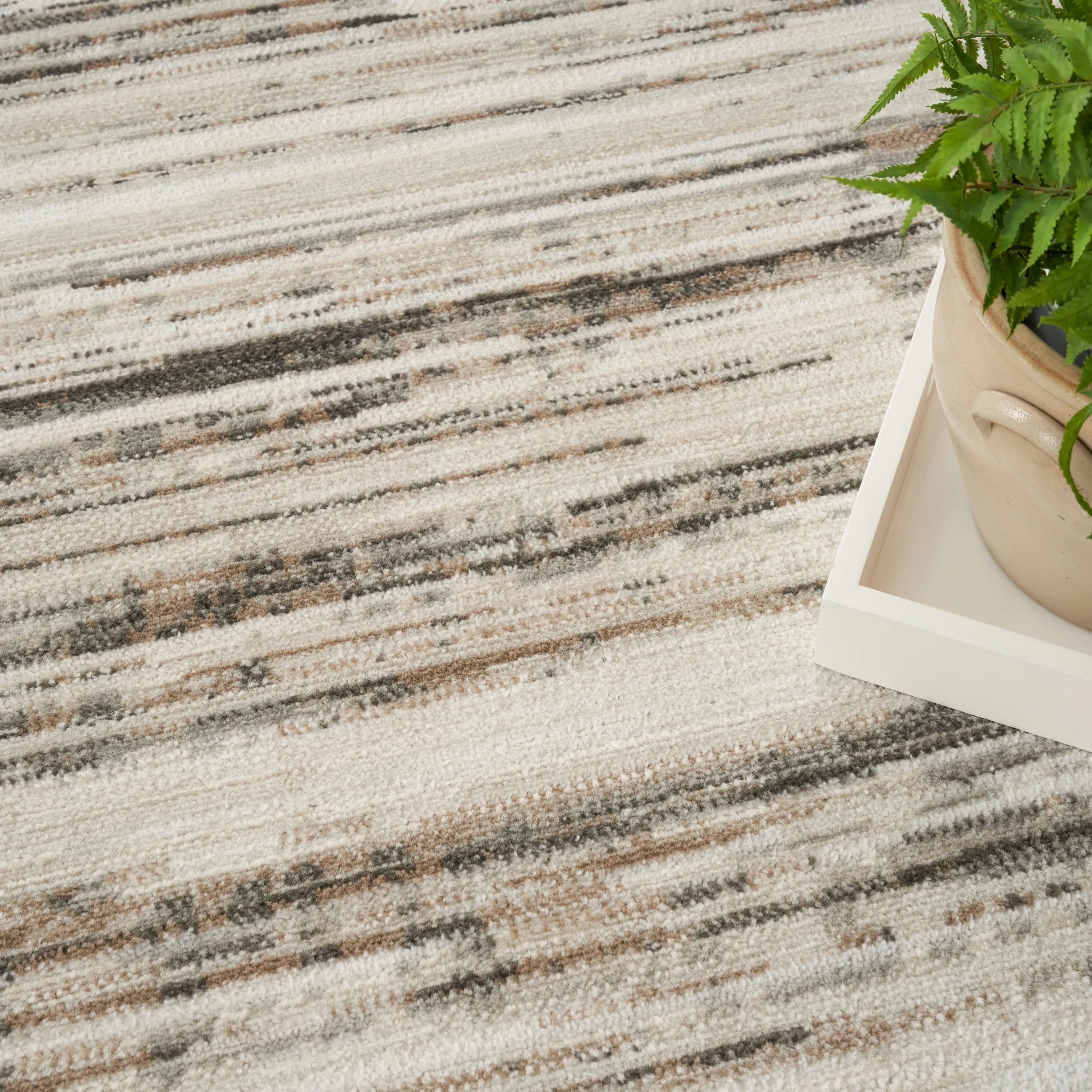 Nourison Serenity Home Indoor Abstract Area Rug
