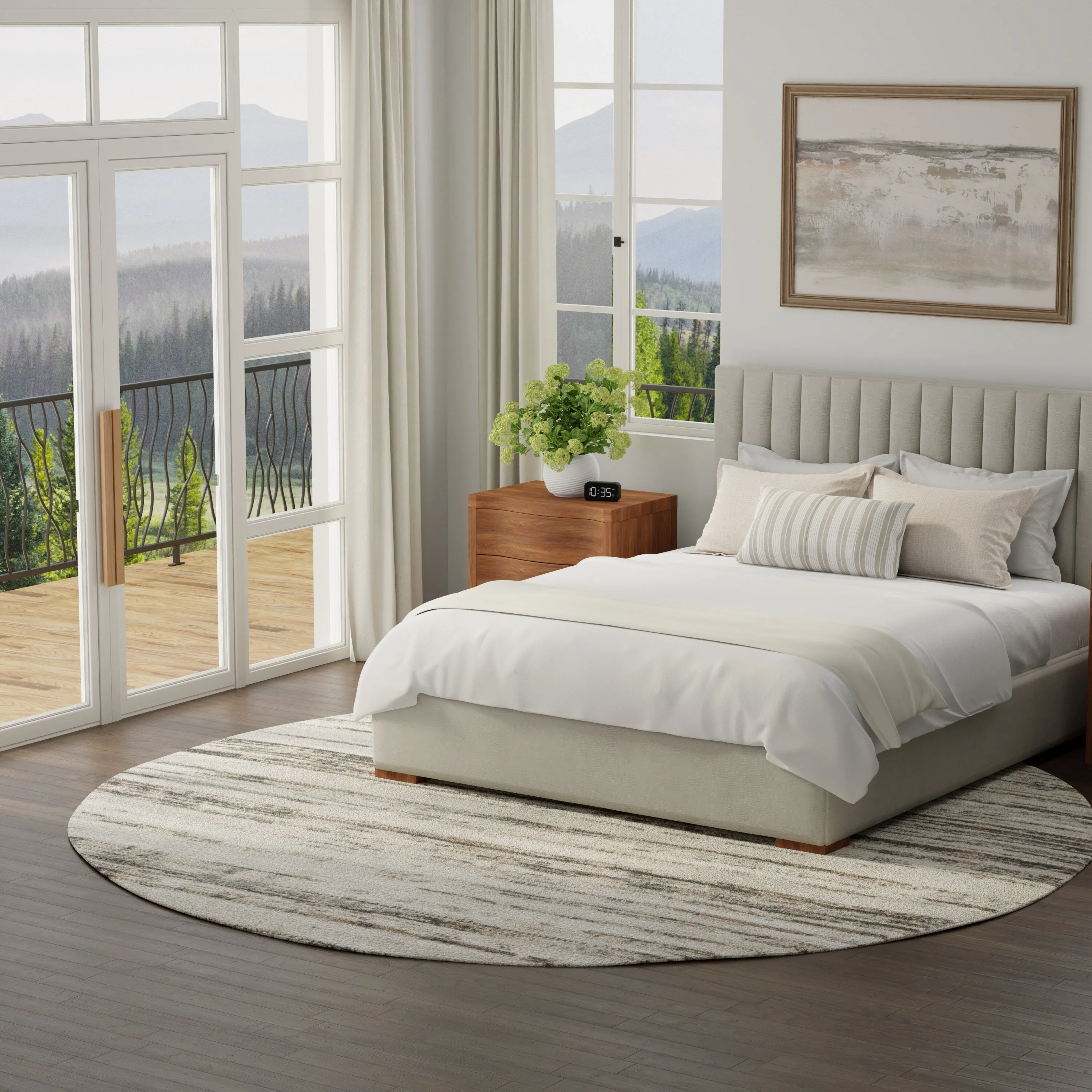 Nourison Serenity Home Indoor Abstract Area Rug