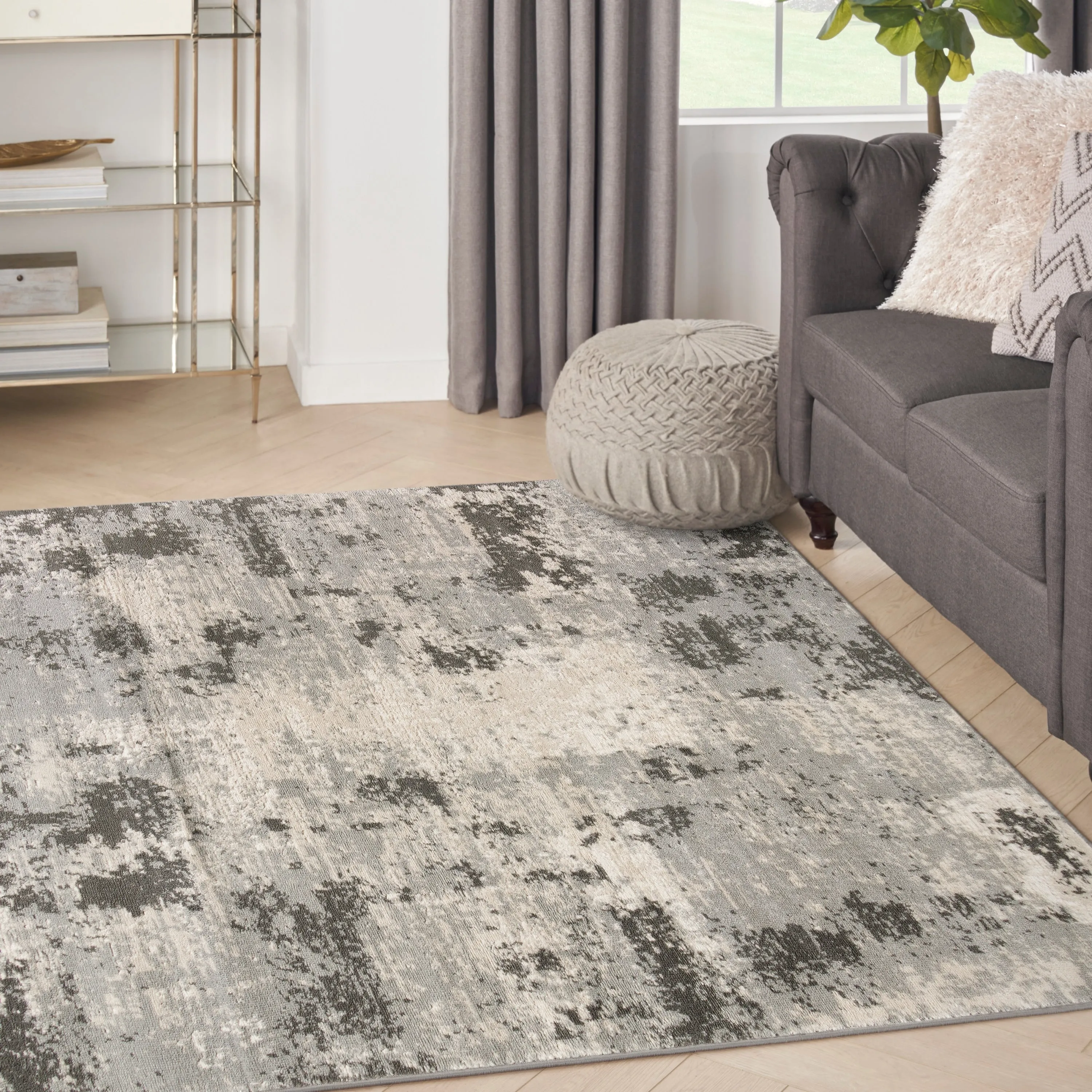 Nourison Serenity Home Indoor Abstract Area Rug