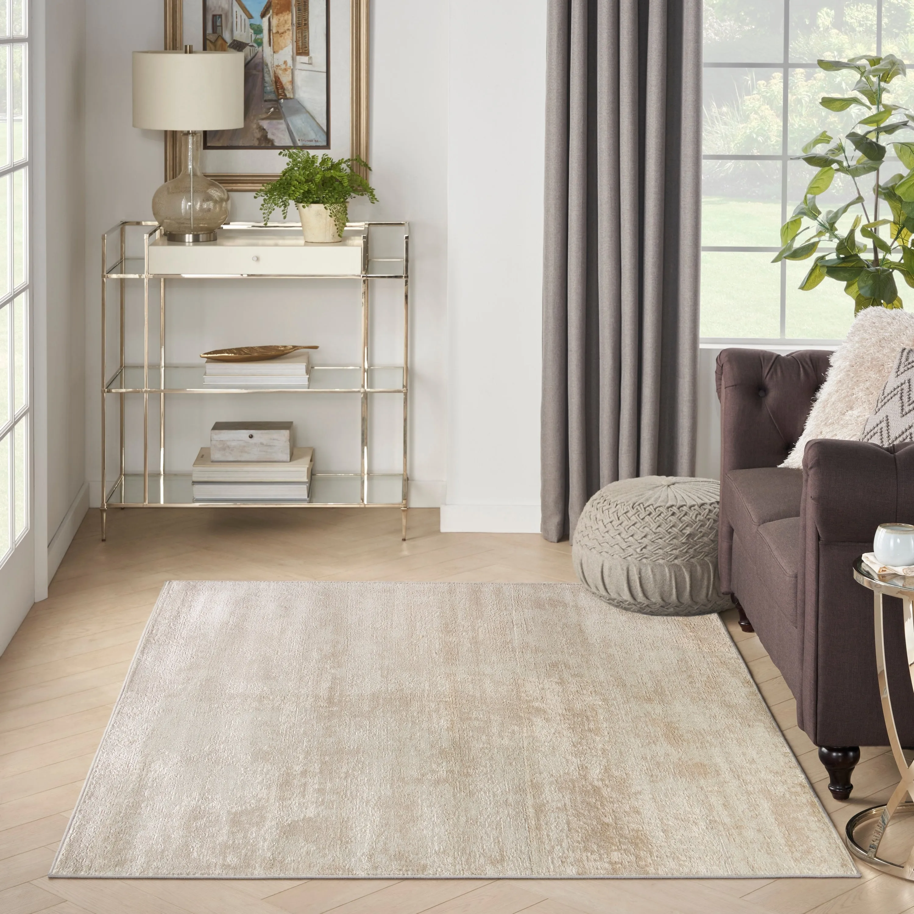 Nourison Serenity Home Indoor Abstract Area Rug