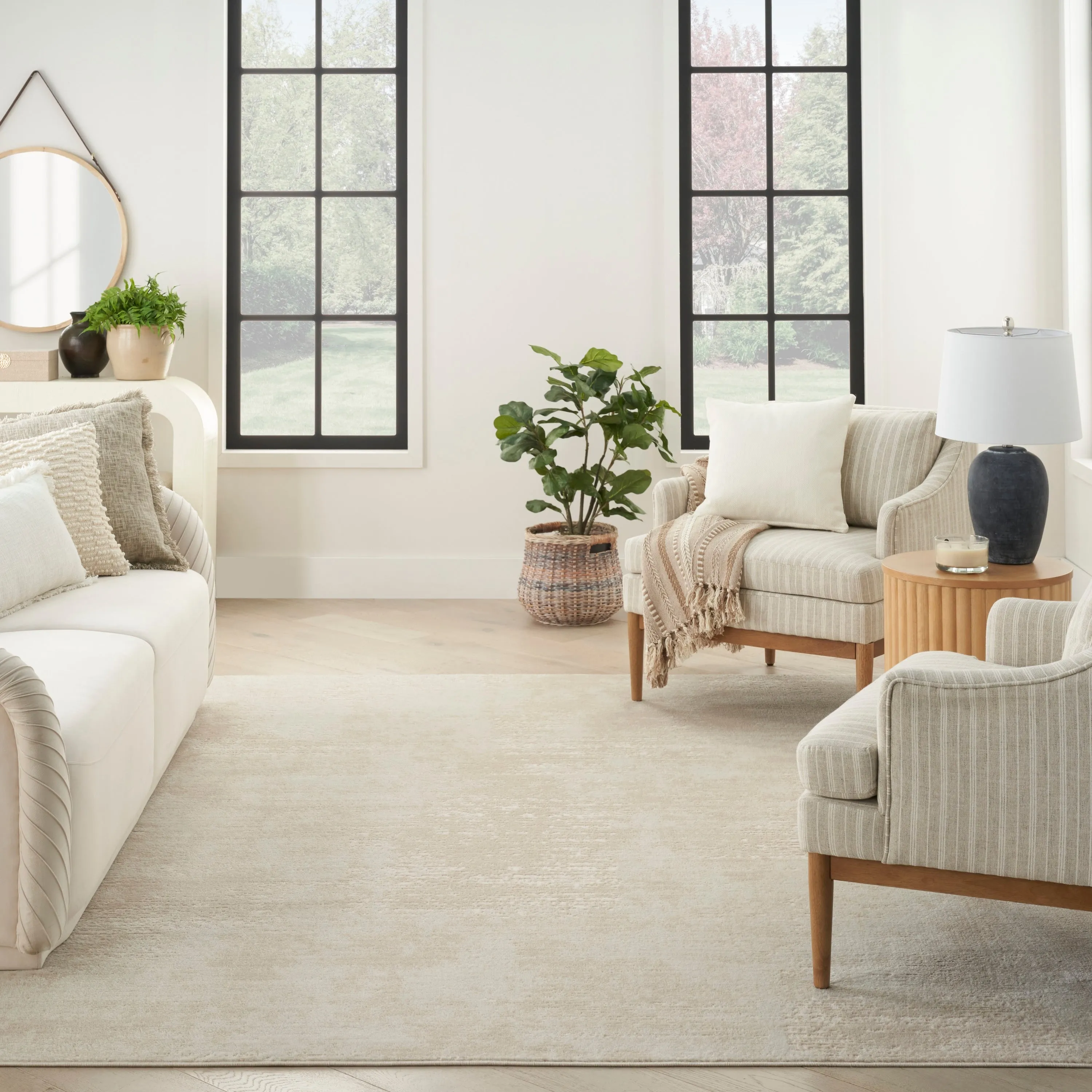 Nourison Serenity Home Indoor Abstract Area Rug