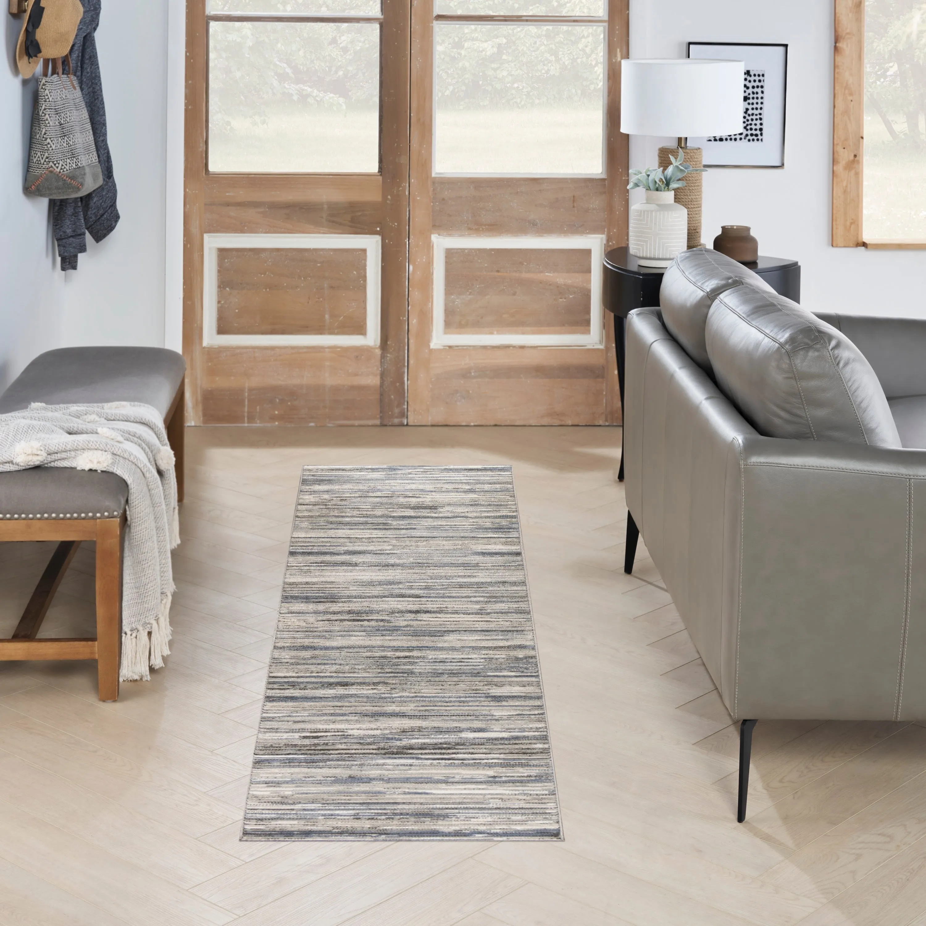 Nourison Serenity Home Indoor Abstract Area Rug
